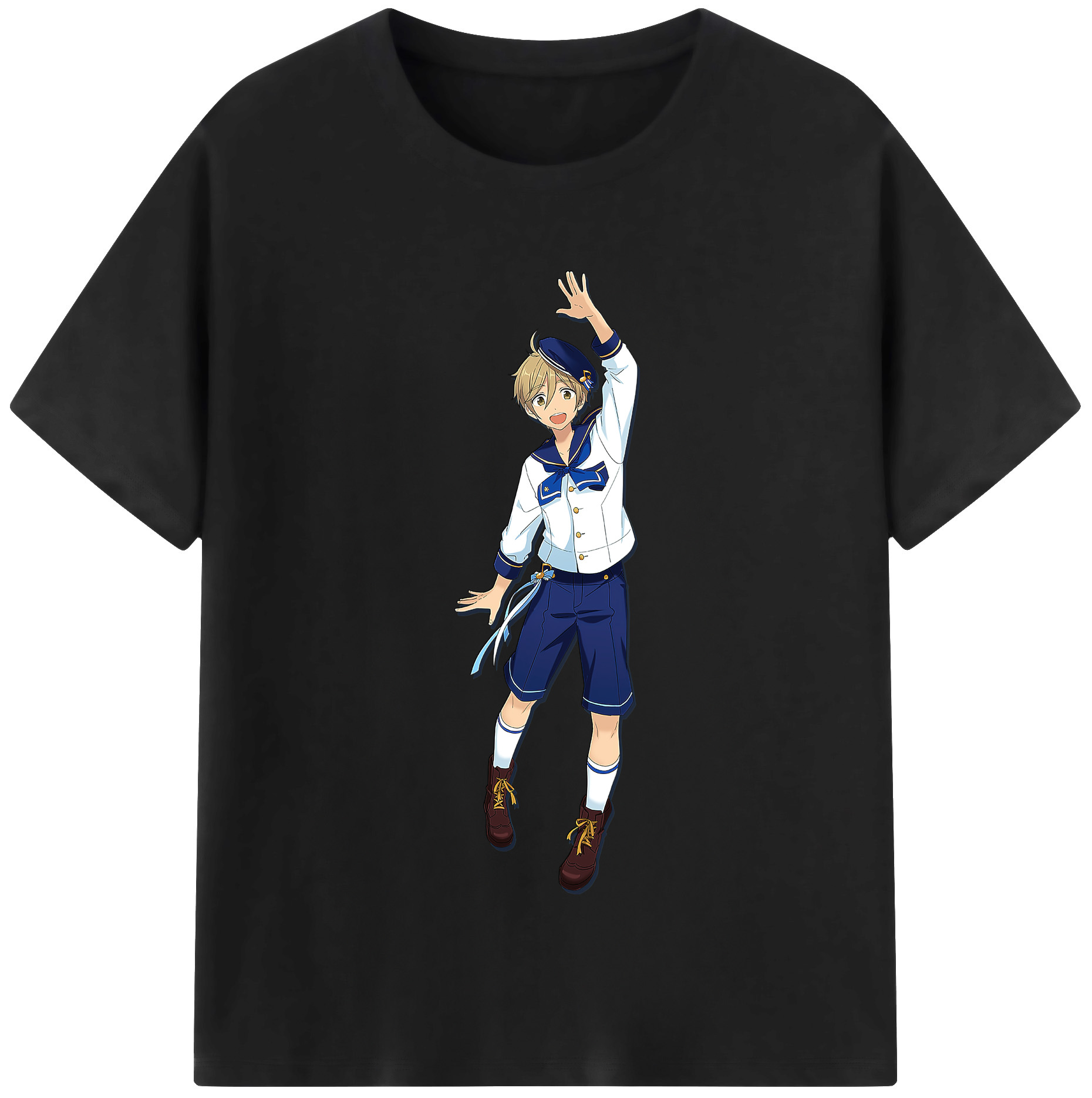 （画像用） あんさんぶるスターズ! Ensemble Stars レディースカジュアルプリントTシャツ（綿100％）