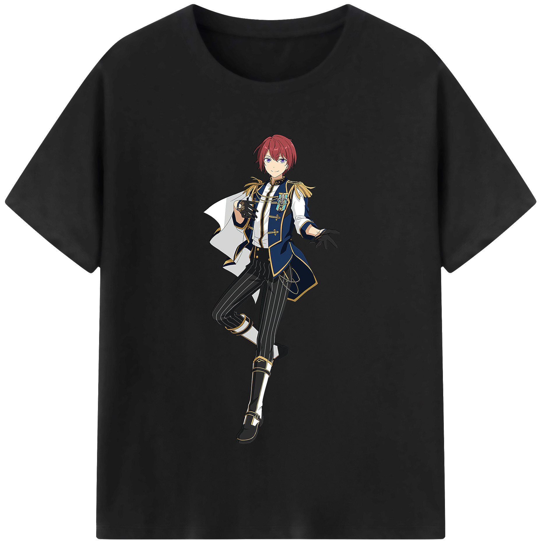 （画像用） あんさんぶるスターズ! Ensemble Stars レディースカジュアルプリントTシャツ（綿100％）