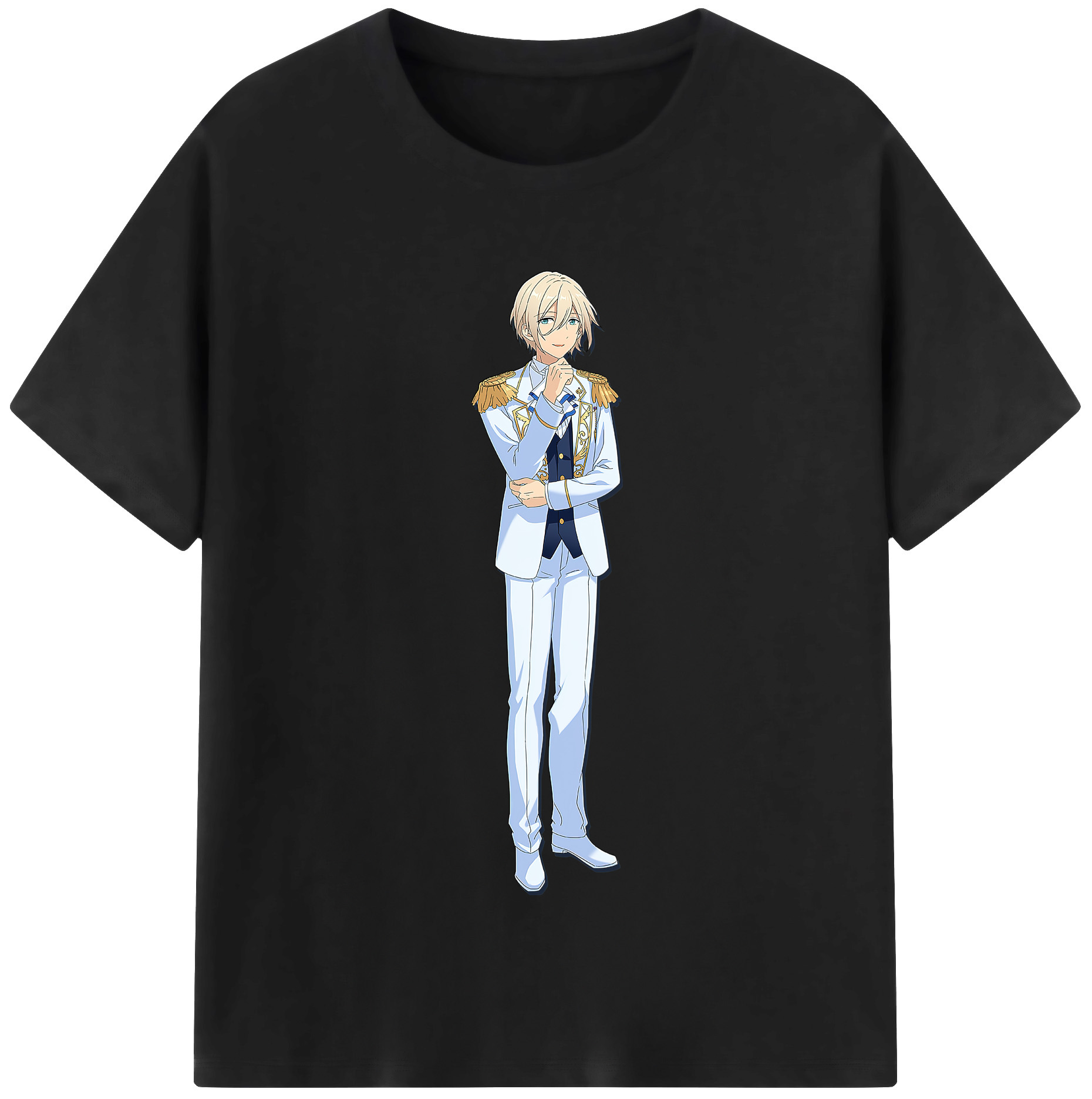 （画像用） あんさんぶるスターズ! Ensemble Stars レディースカジュアルプリントTシャツ（綿100％）