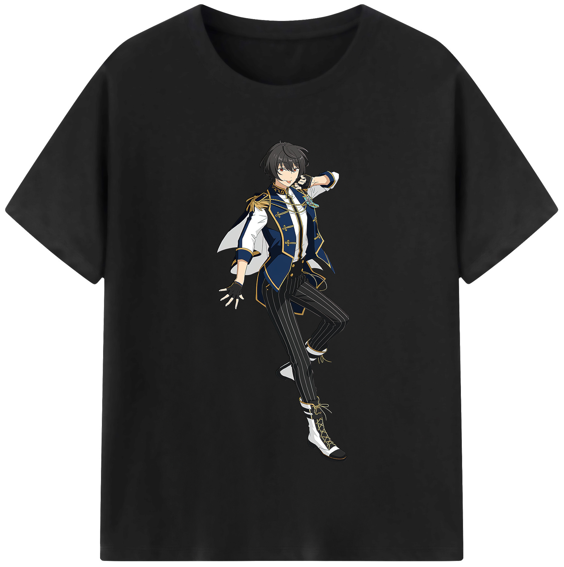 （画像用） あんさんぶるスターズ! Ensemble Stars レディースカジュアルプリントTシャツ（綿100％）