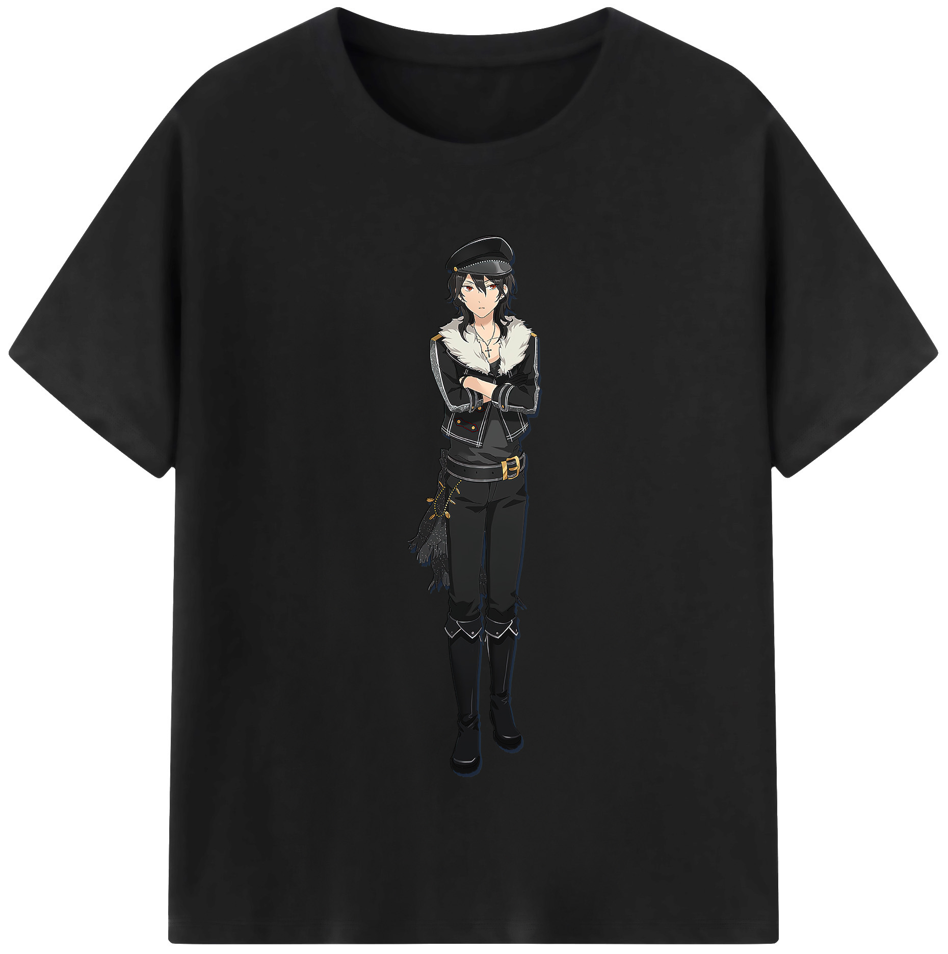 （画像用） あんさんぶるスターズ! Ensemble Stars レディースカジュアルプリントTシャツ（綿100％）