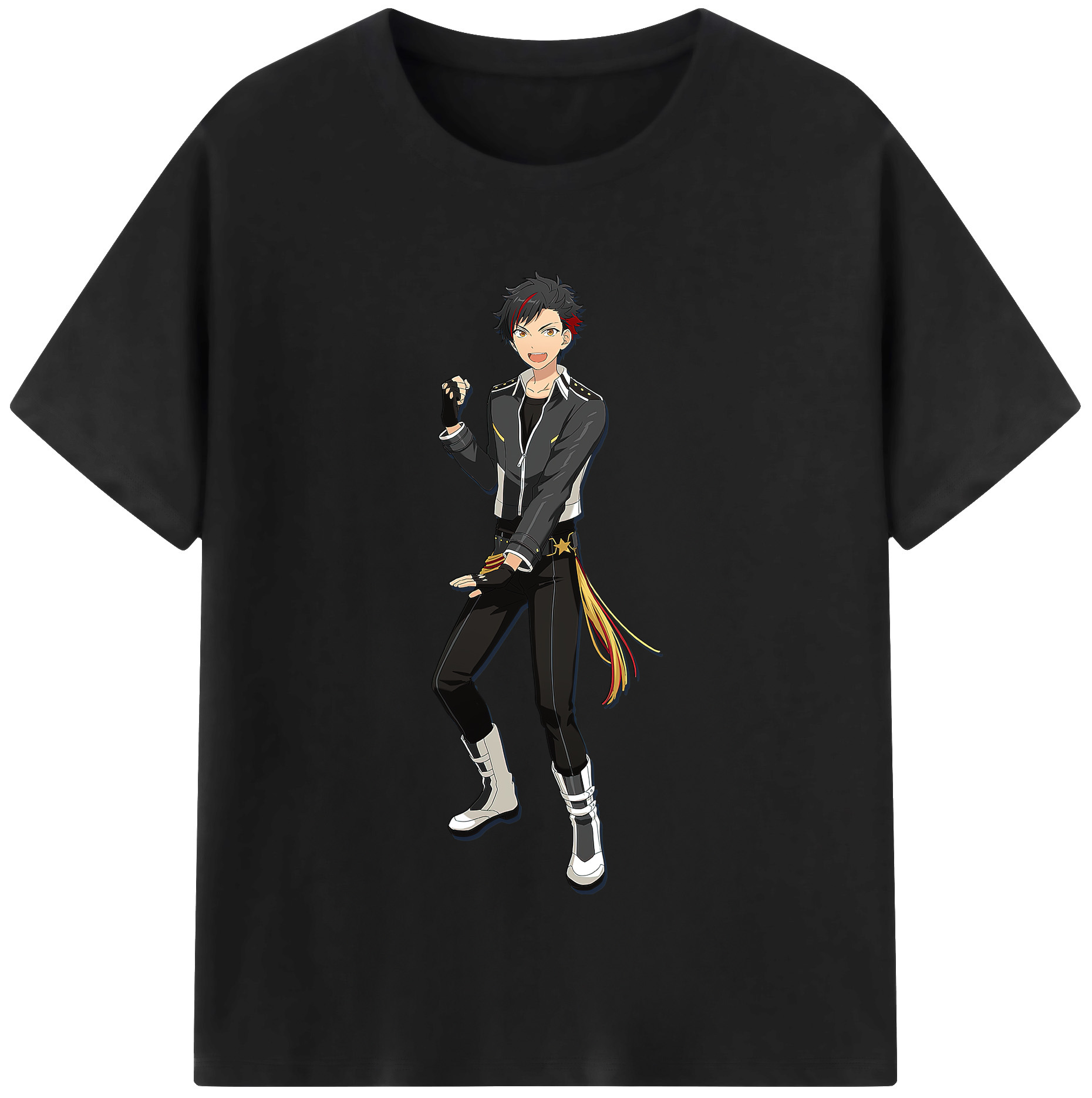 （画像用） あんさんぶるスターズ! Ensemble Stars レディースカジュアルプリントTシャツ（綿100％）