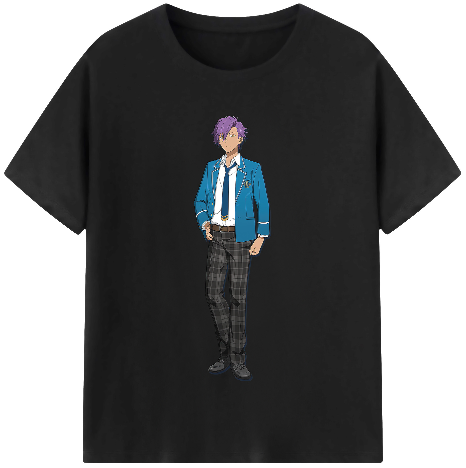 （画像用） あんさんぶるスターズ! Ensemble Stars レディースカジュアルプリントTシャツ（綿100％）
