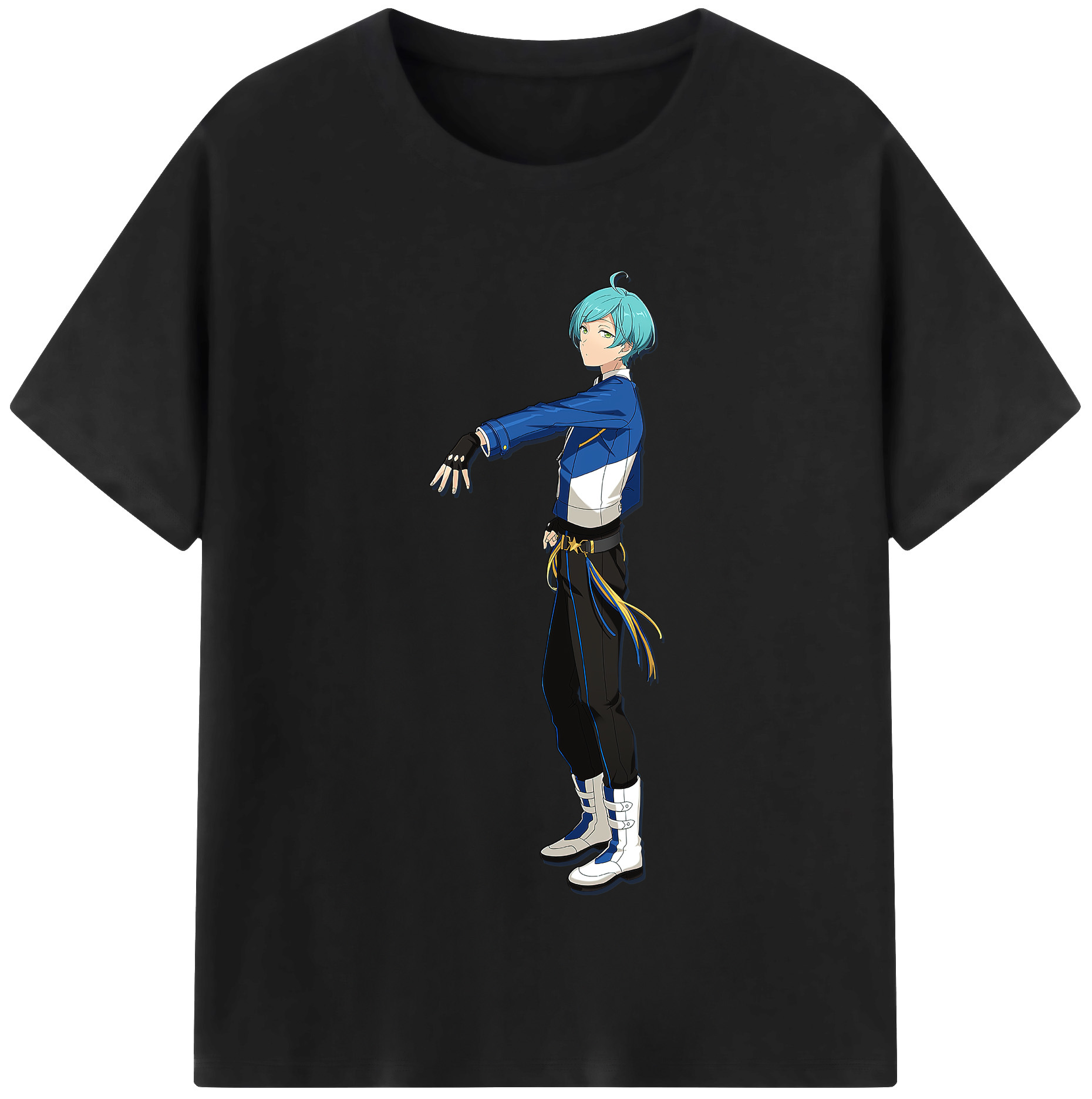 （画像用） あんさんぶるスターズ! Ensemble Stars レディースカジュアルプリントTシャツ（綿100％）