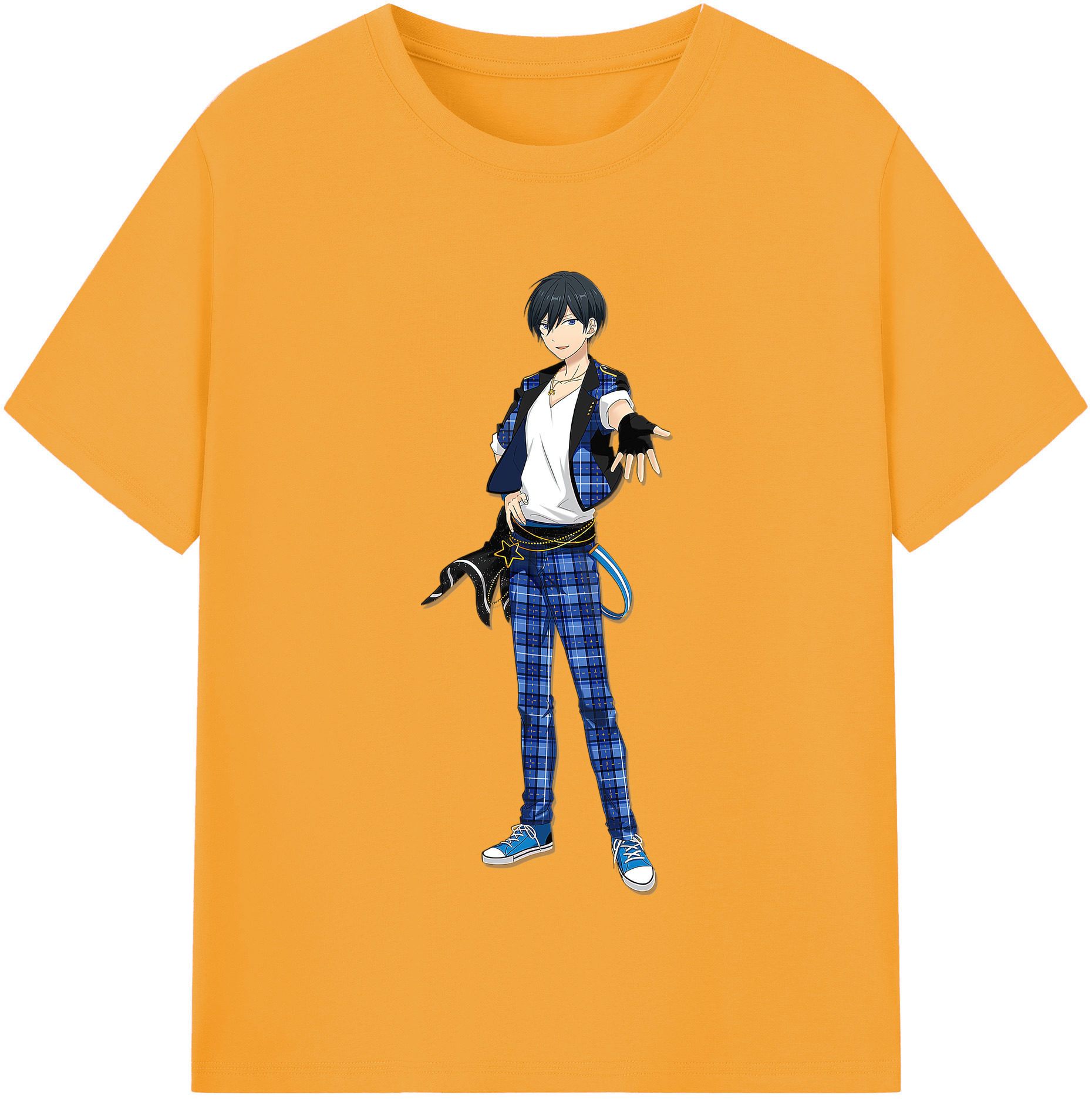 （画像用） あんさんぶるスターズ! Ensemble Stars レディースカジュアルプリントTシャツ（綿100％）