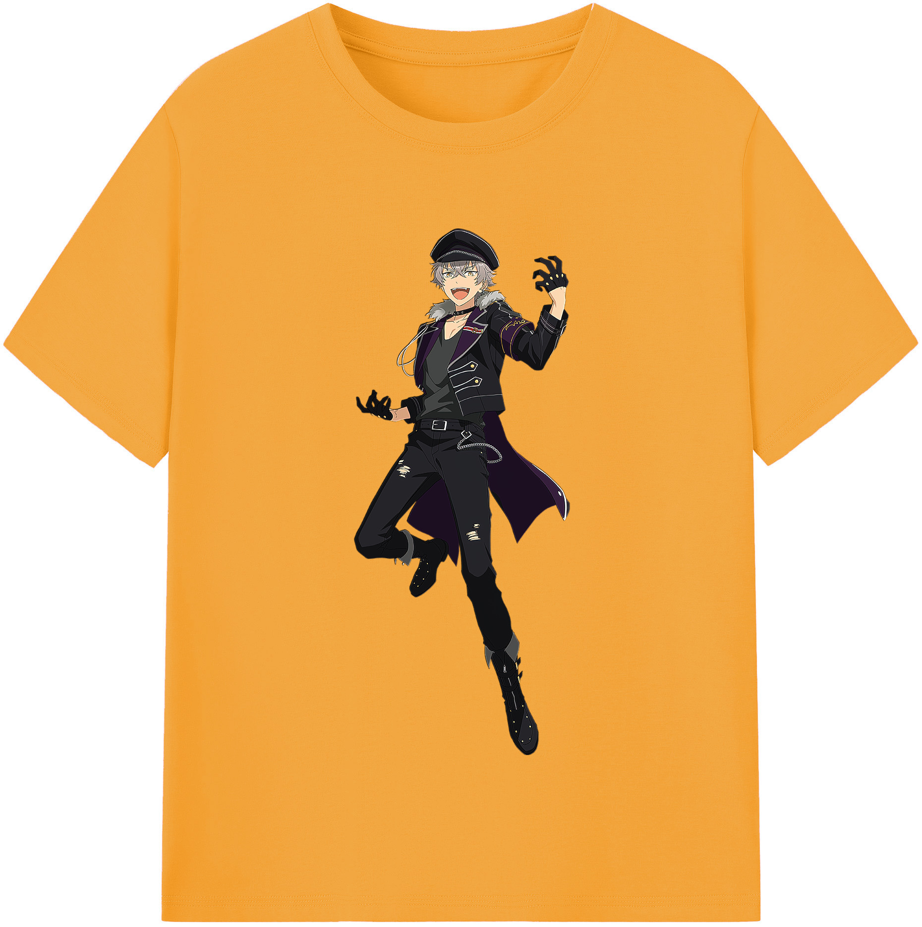 （画像用） あんさんぶるスターズ! Ensemble Stars レディースカジュアルプリントTシャツ（綿100％）