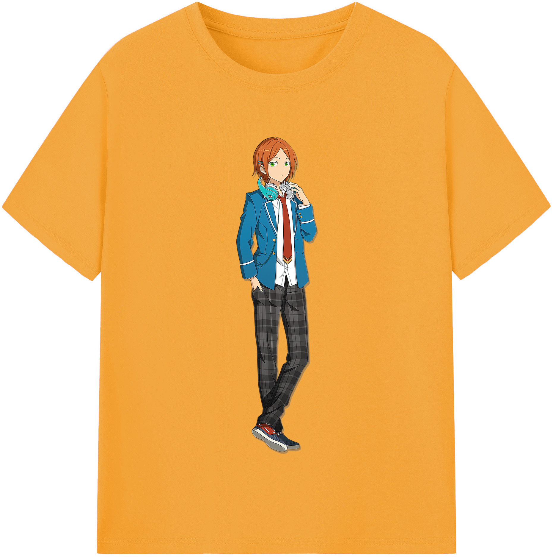 （画像用） あんさんぶるスターズ! Ensemble Stars レディースカジュアルプリントTシャツ（綿100％）