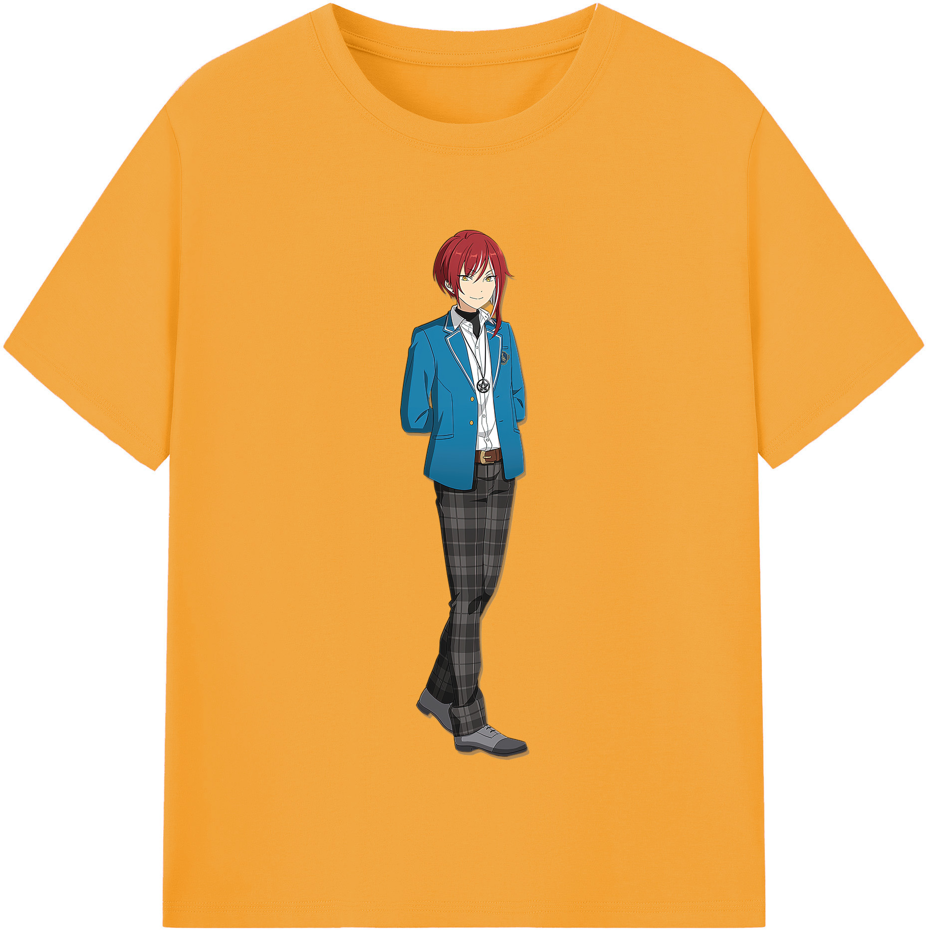 （画像用） あんさんぶるスターズ! Ensemble Stars レディースカジュアルプリントTシャツ（綿100％）