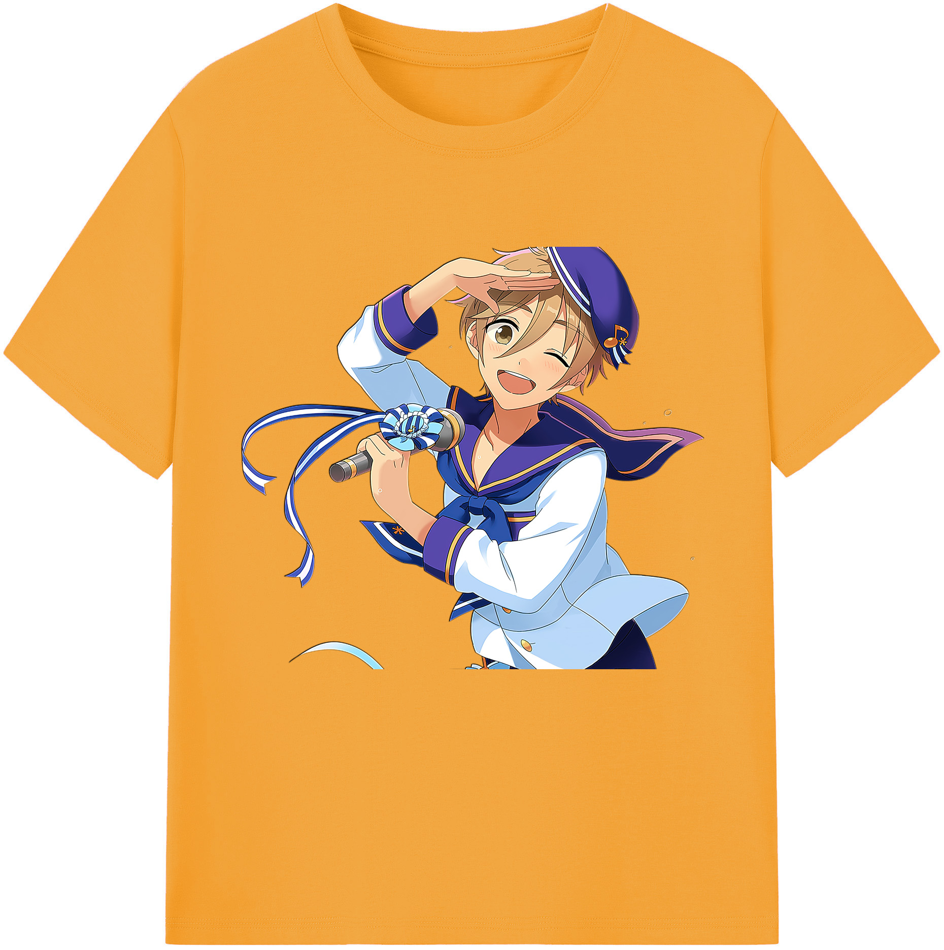 （画像用） あんさんぶるスターズ! Ensemble Stars レディースカジュアルプリントTシャツ（綿100％）