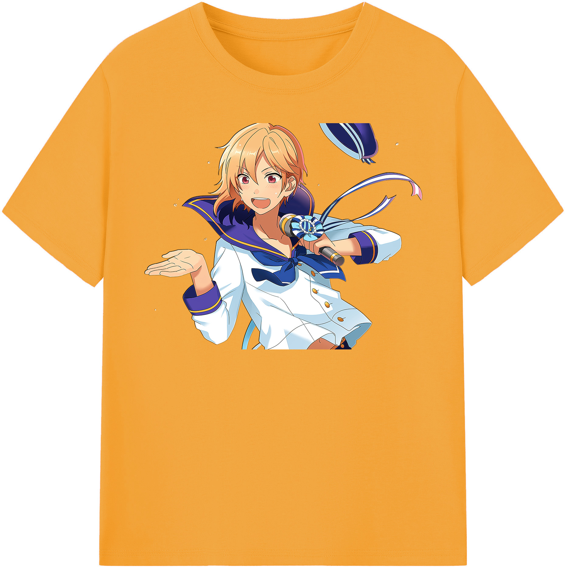 （画像用） あんさんぶるスターズ! Ensemble Stars レディースカジュアルプリントTシャツ（綿100％）