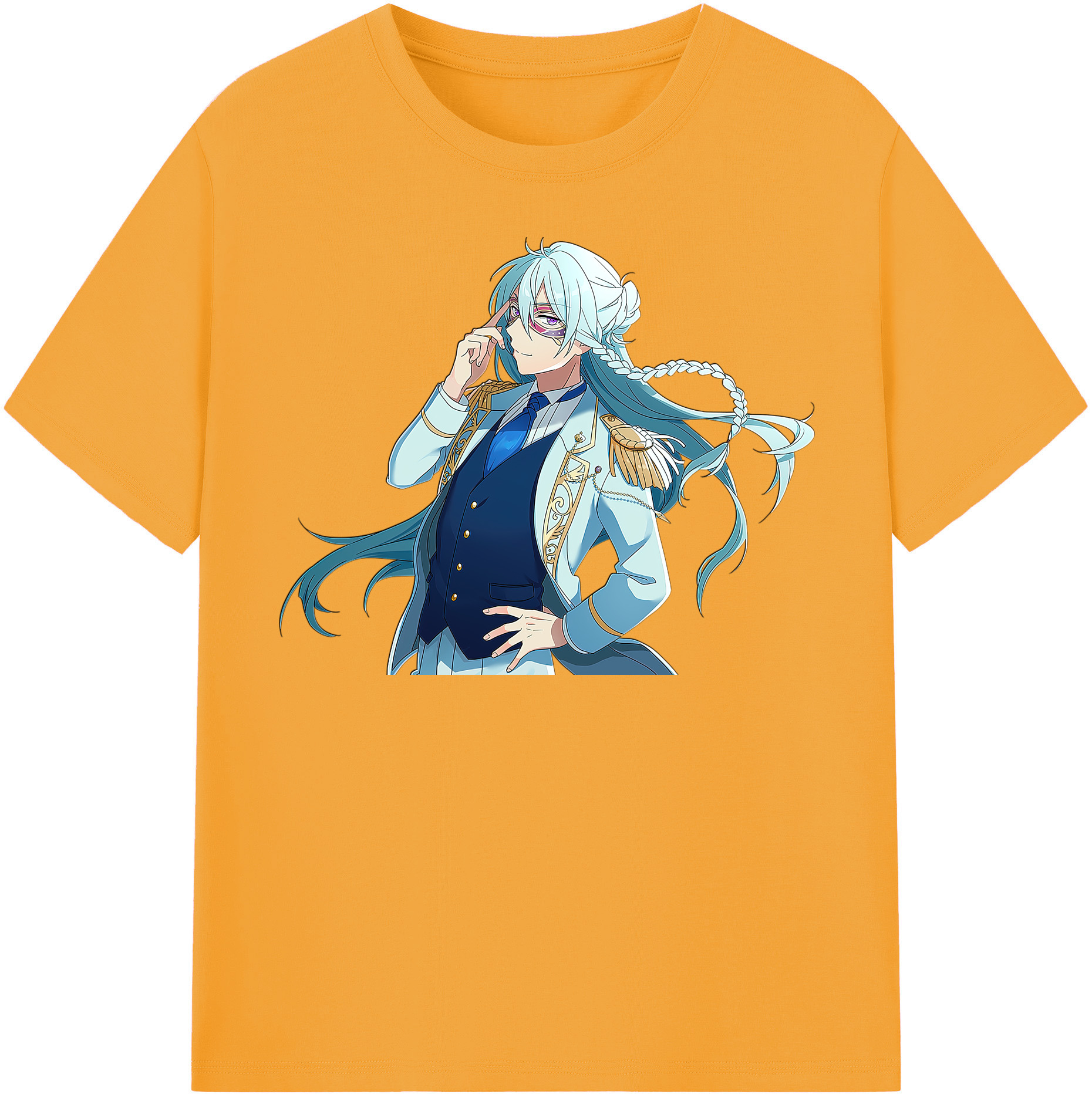 （画像用） あんさんぶるスターズ! Ensemble Stars レディースカジュアルプリントTシャツ（綿100％）