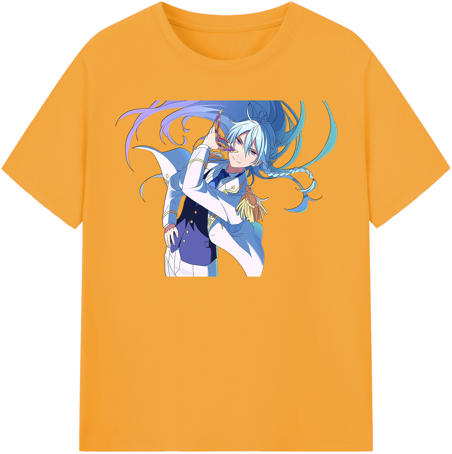 （画像用） あんさんぶるスターズ! Ensemble Stars レディースカジュアルプリントTシャツ（綿100％）