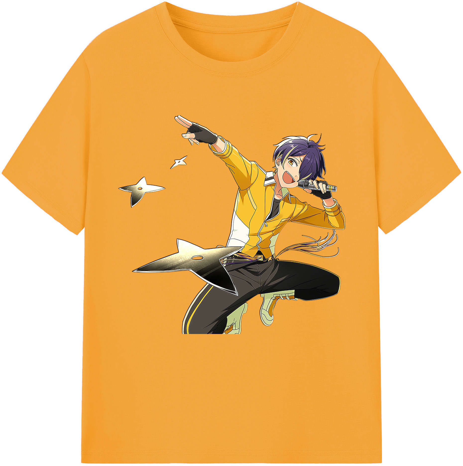 （画像用） あんさんぶるスターズ! Ensemble Stars レディースカジュアルプリントTシャツ（綿100％）