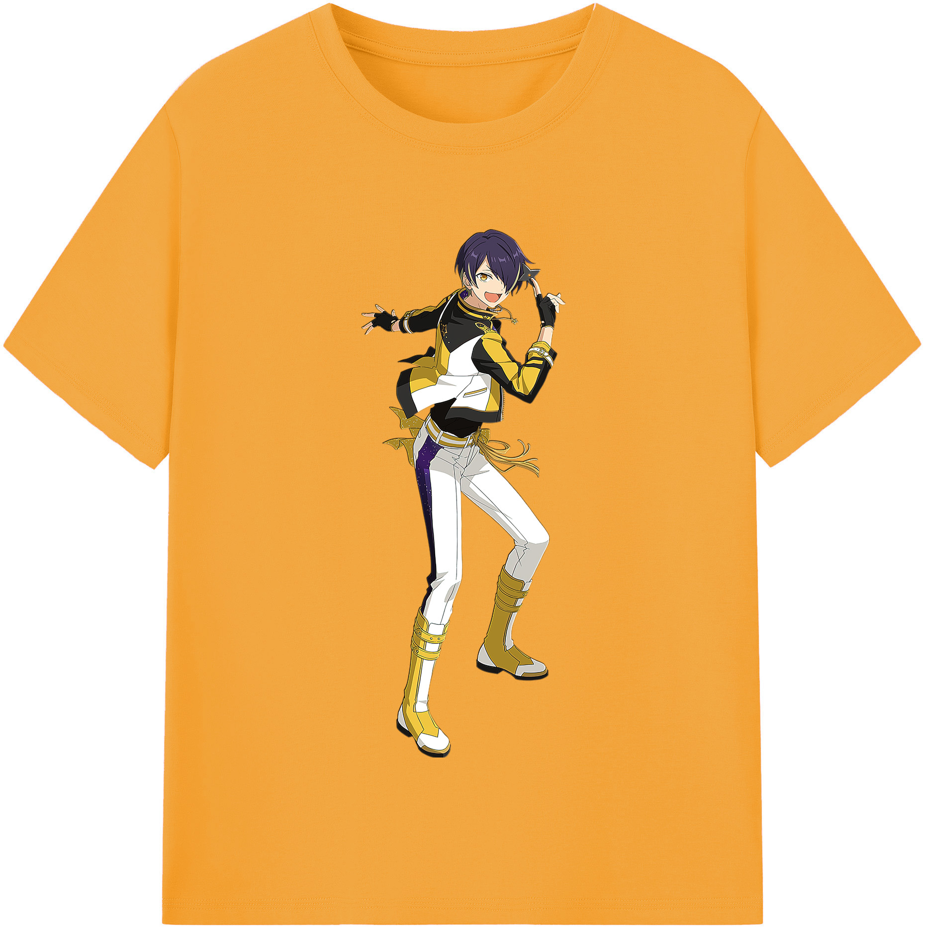 （画像用） あんさんぶるスターズ! Ensemble Stars レディースカジュアルプリントTシャツ（綿100％）