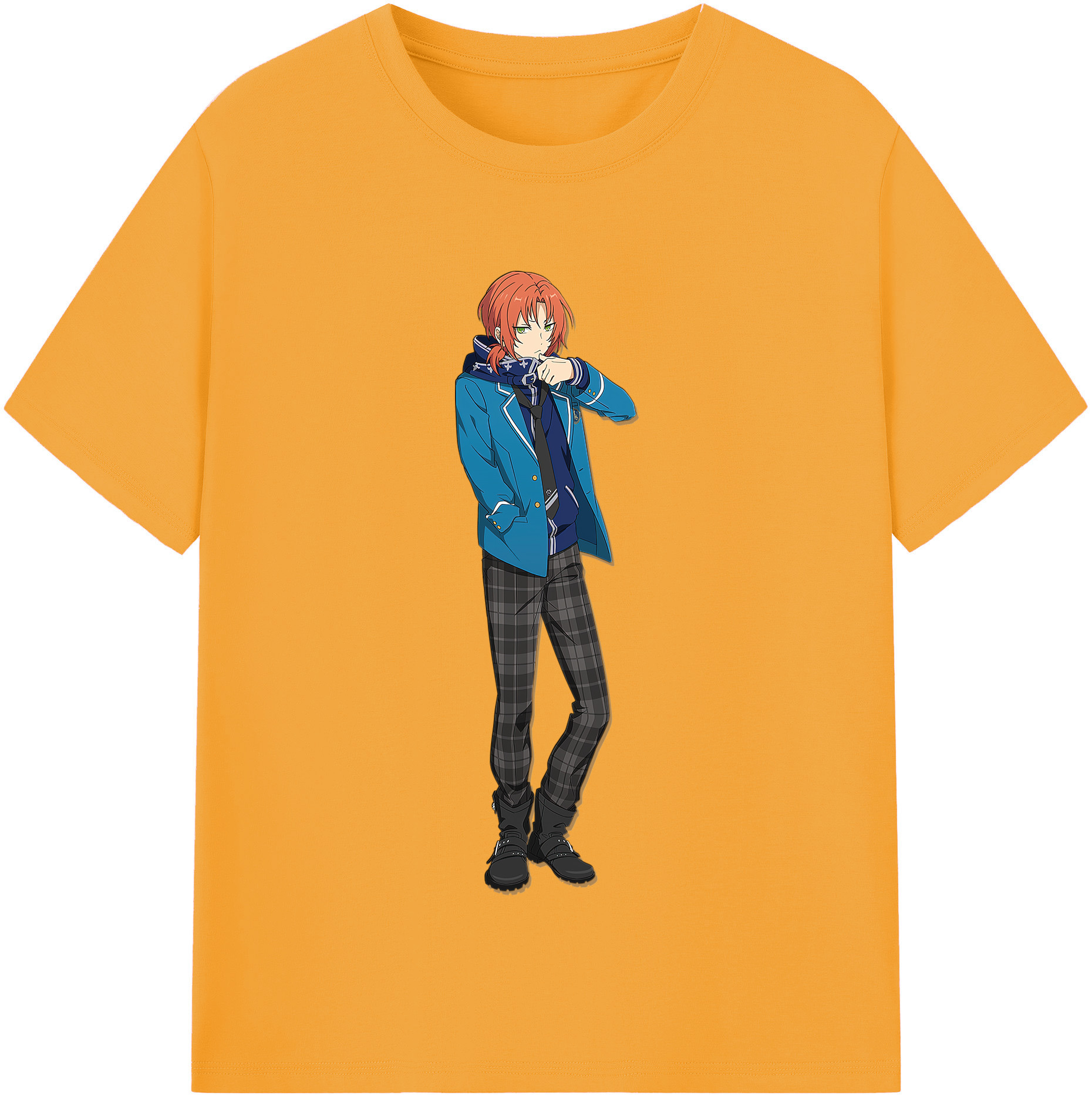 （画像用） あんさんぶるスターズ! Ensemble Stars レディースカジュアルプリントTシャツ（綿100％）