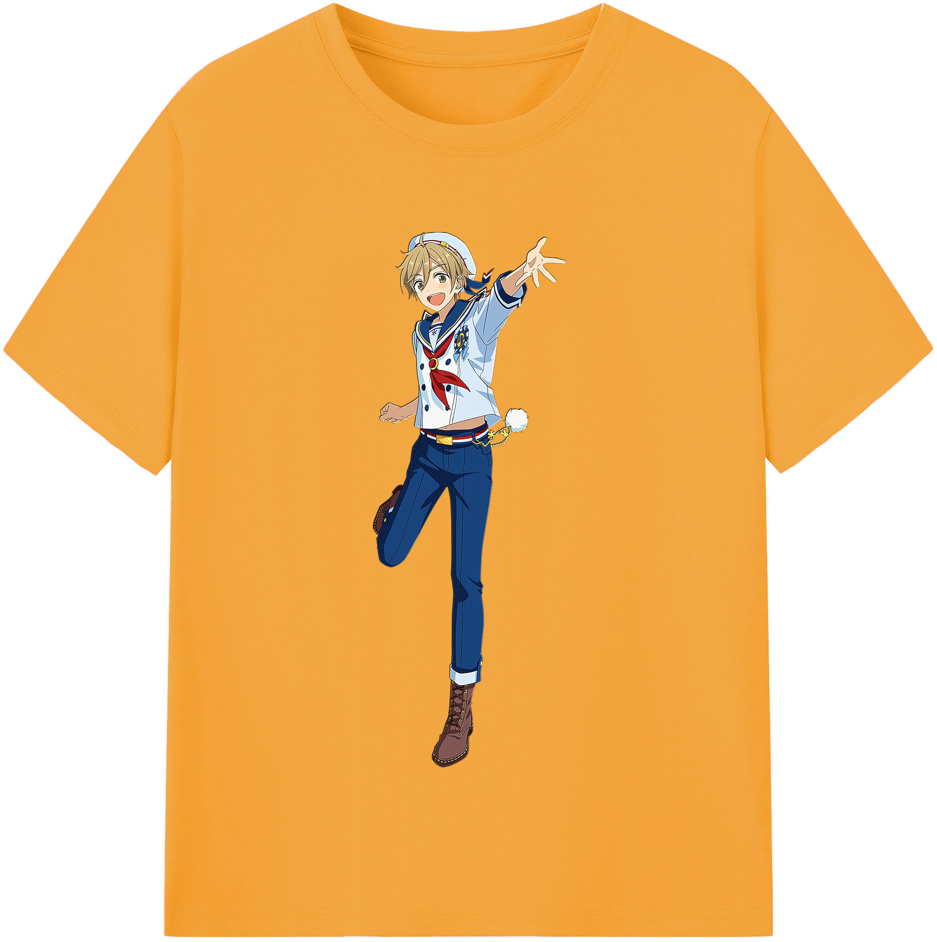 （画像用） あんさんぶるスターズ! Ensemble Stars レディースカジュアルプリントTシャツ（綿100％）