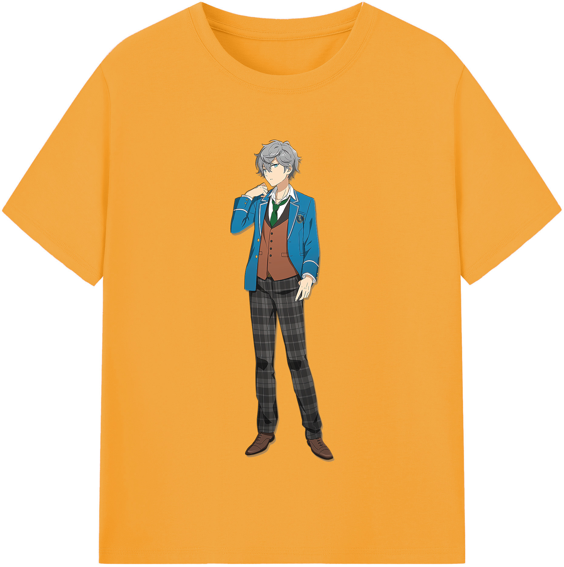 （画像用） あんさんぶるスターズ! Ensemble Stars レディースカジュアルプリントTシャツ（綿100％）