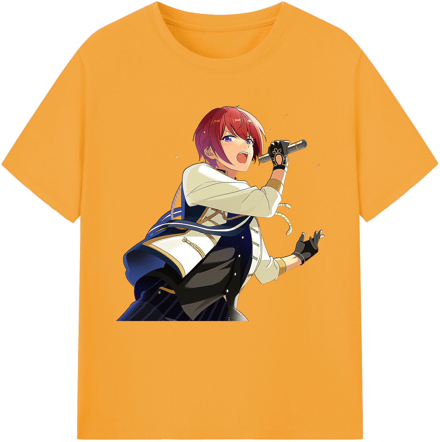 （画像用） あんさんぶるスターズ! Ensemble Stars レディースカジュアルプリントTシャツ（綿100％）