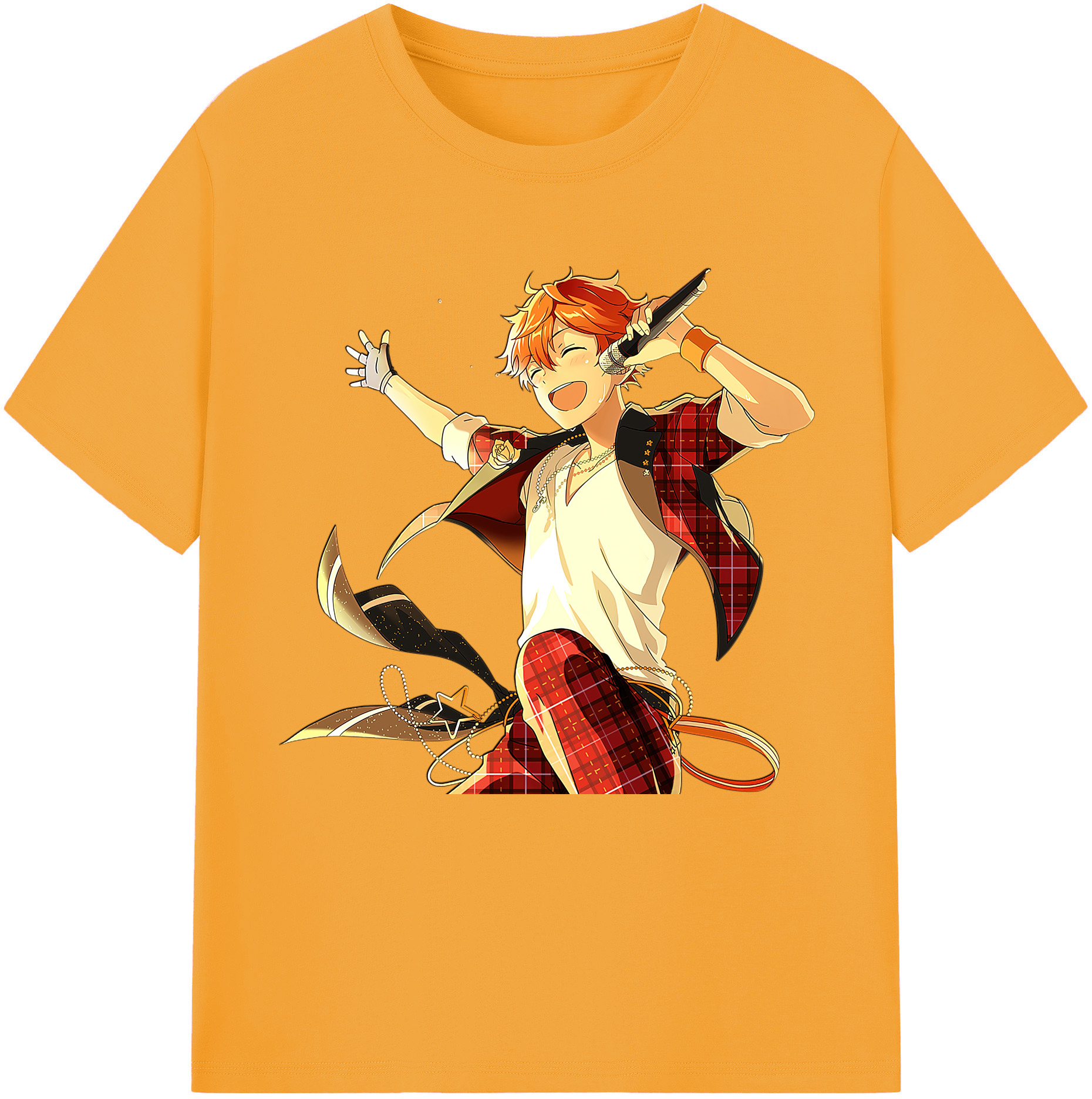 （画像用） あんさんぶるスターズ! Ensemble Stars レディースカジュアルプリントTシャツ（綿100％）