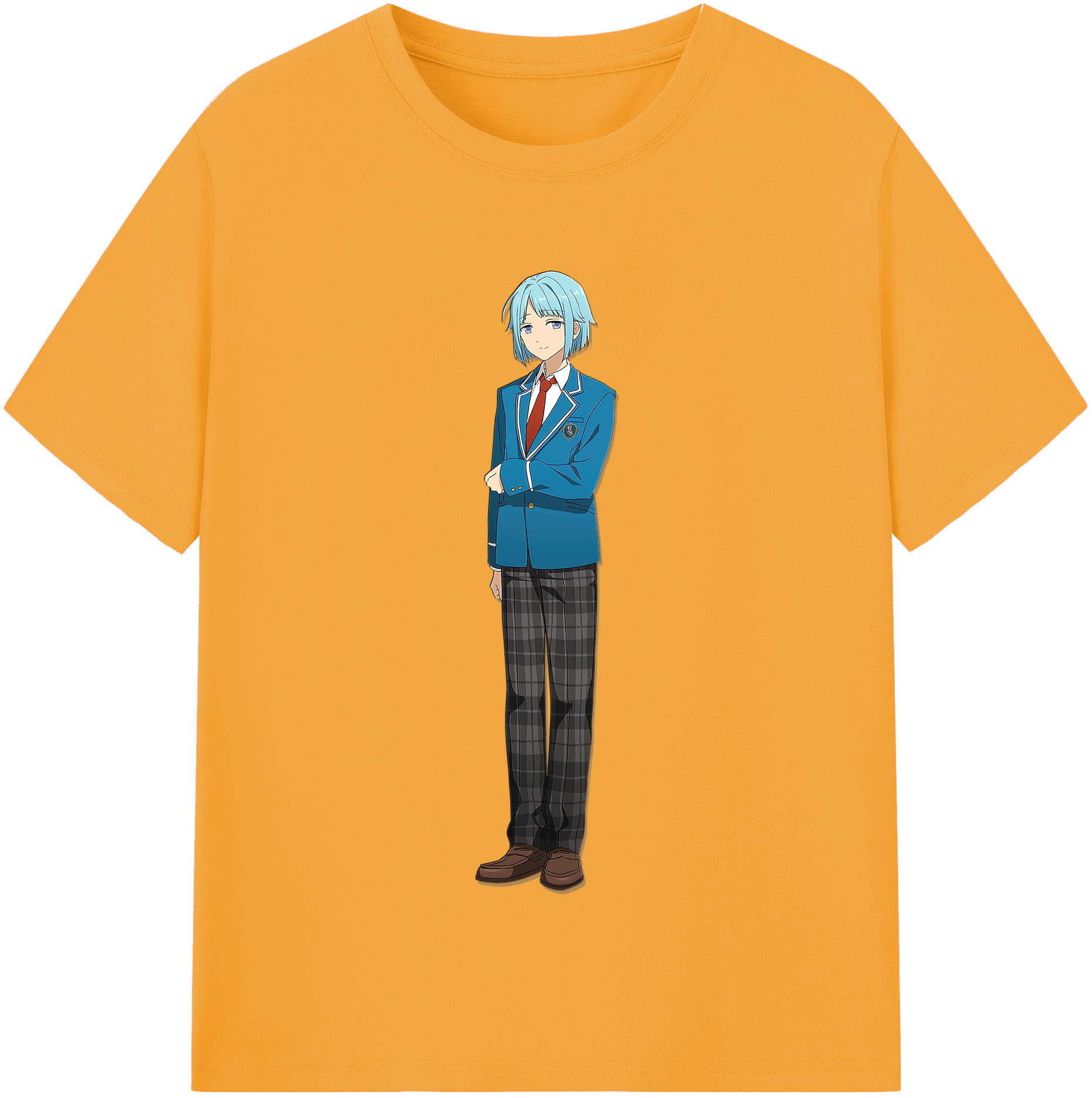 （画像用） あんさんぶるスターズ! Ensemble Stars レディースカジュアルプリントTシャツ（綿100％）