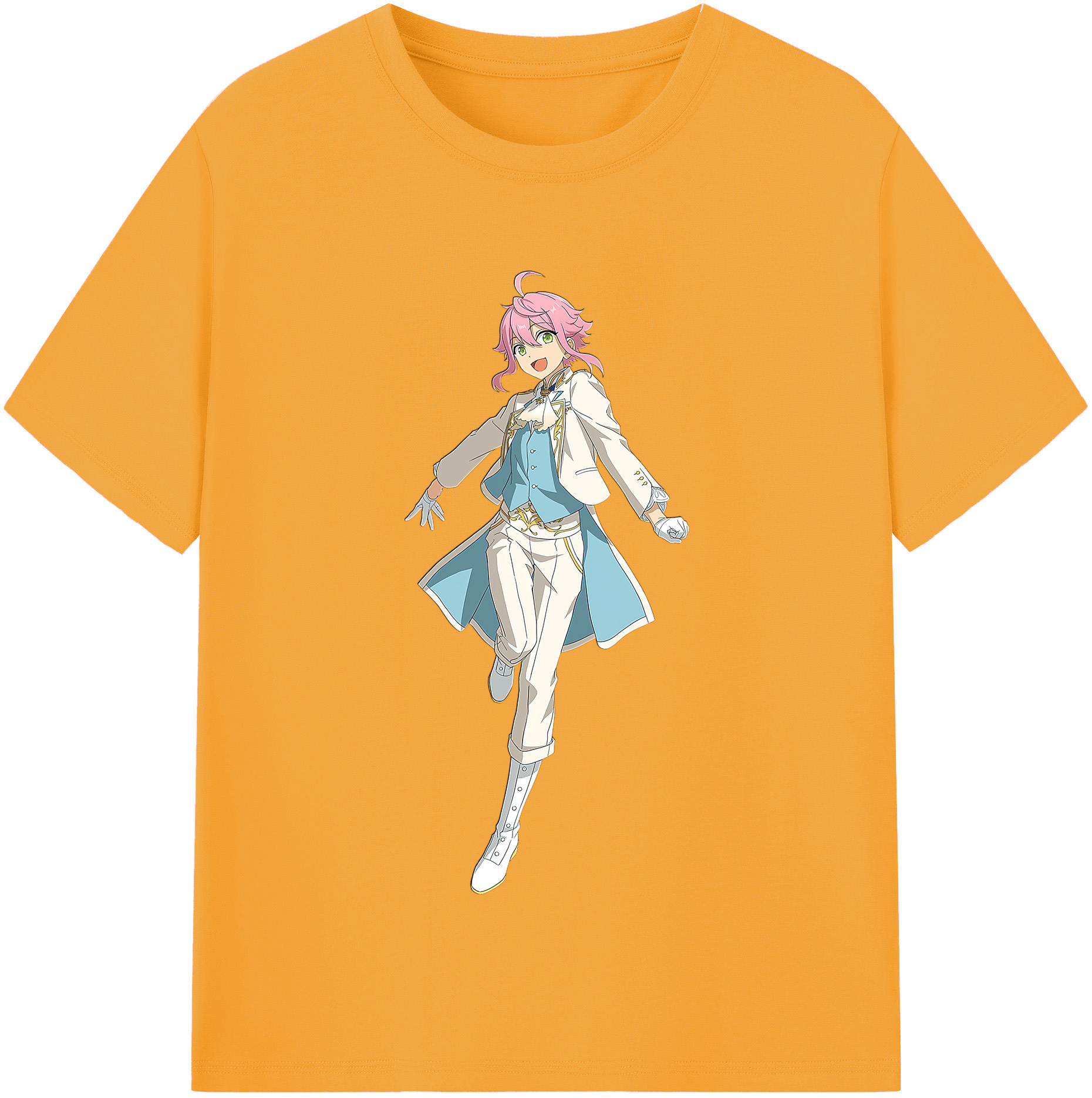 （画像用） あんさんぶるスターズ! Ensemble Stars レディースカジュアルプリントTシャツ（綿100％）