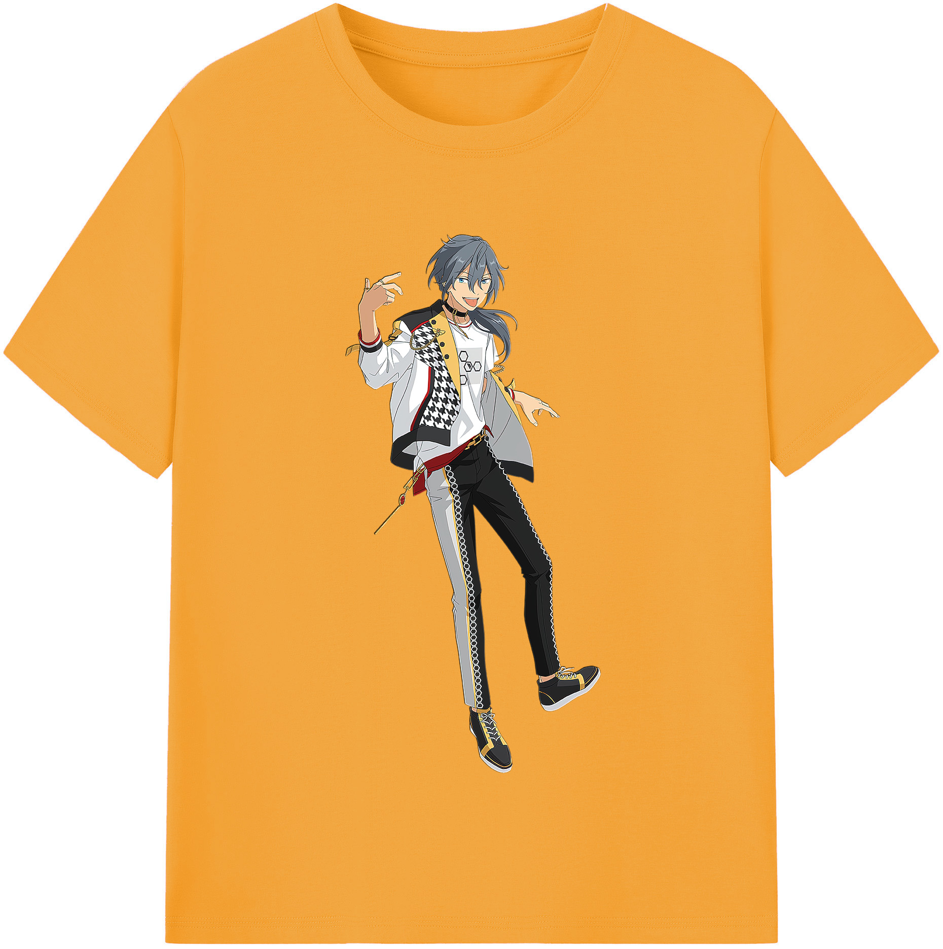 （画像用） あんさんぶるスターズ! Ensemble Stars レディースカジュアルプリントTシャツ（綿100％）