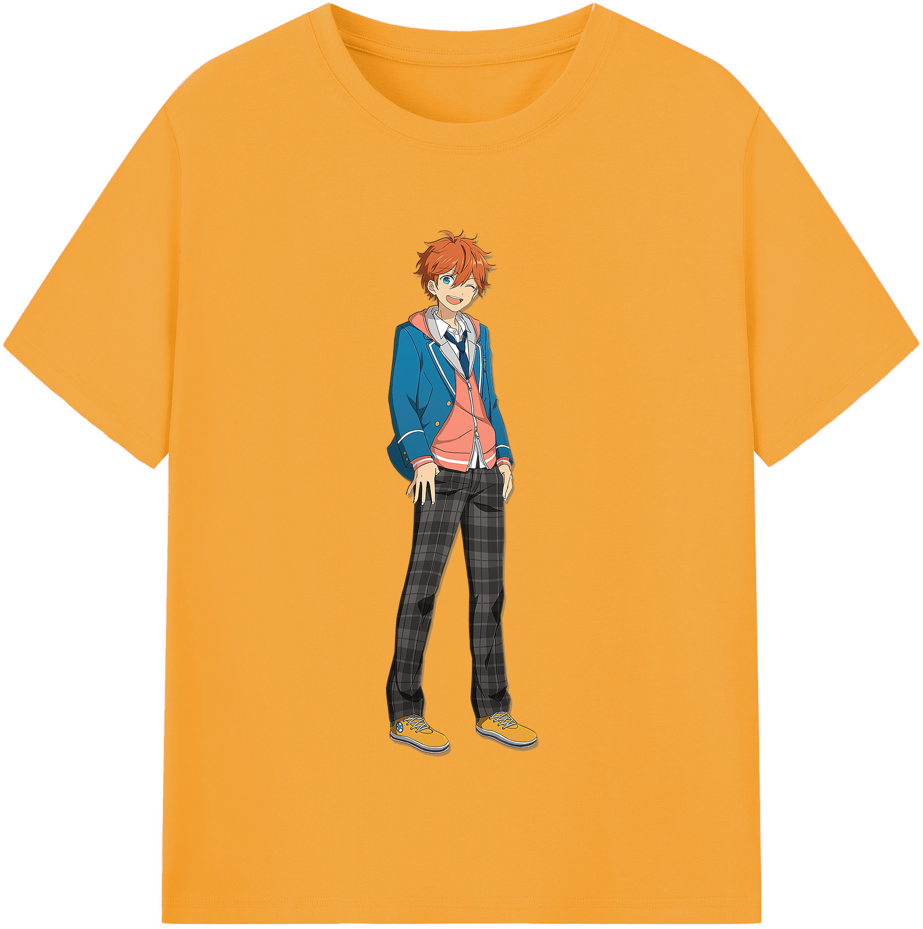 あんさんぶるスターズ! Ensemble Stars レディースカジュアルプリントTシャツ（綿100％）
