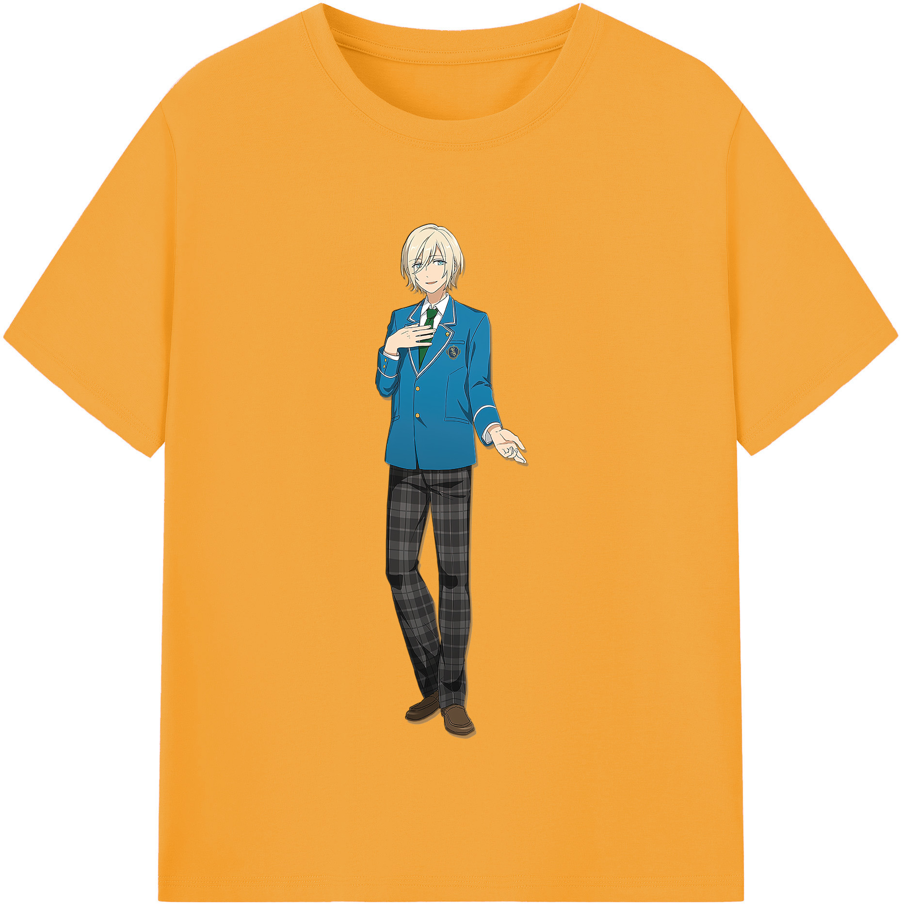 （画像用） あんさんぶるスターズ! Ensemble Stars レディースカジュアルプリントTシャツ（綿100％）