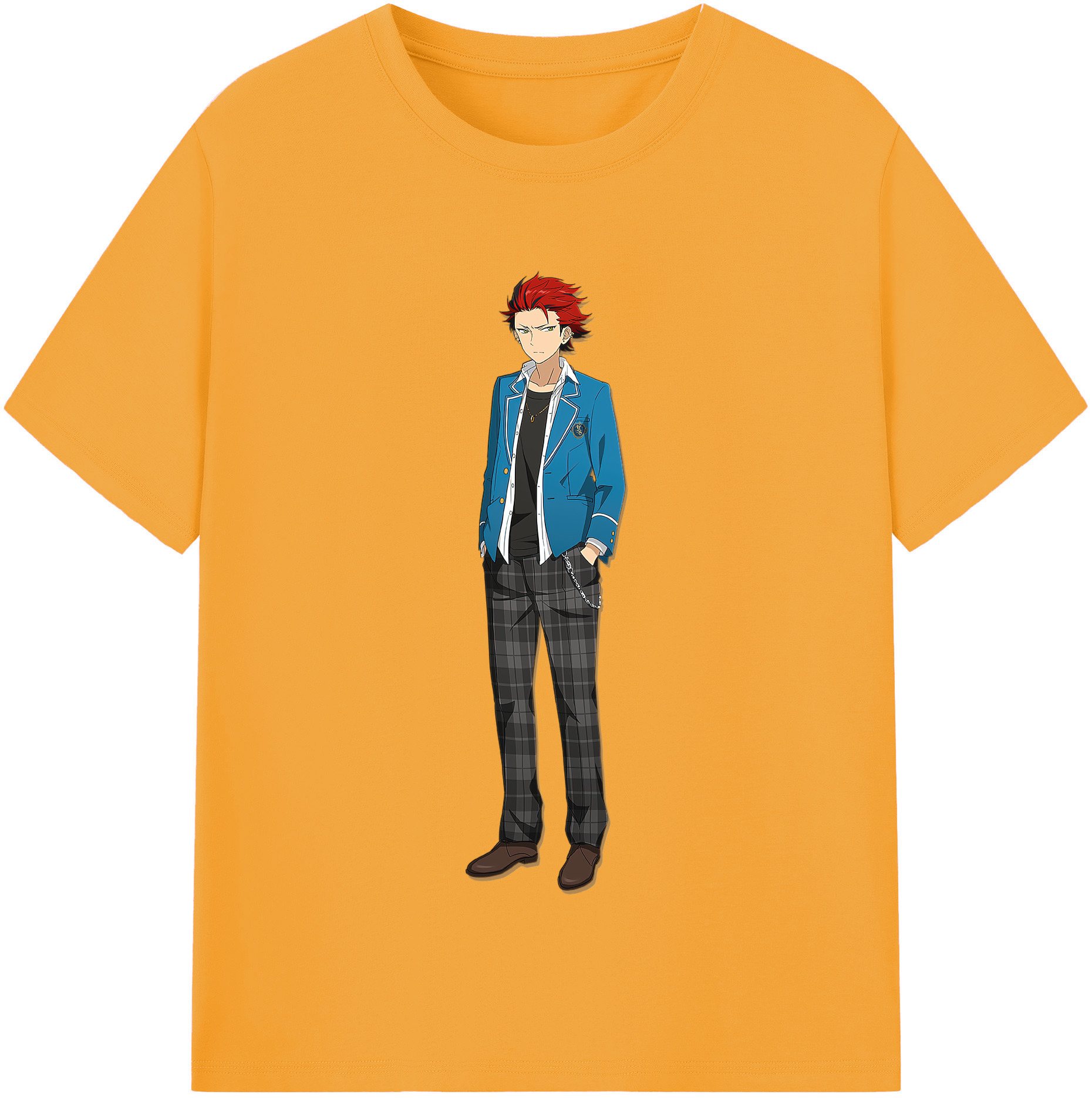 （画像用） あんさんぶるスターズ! Ensemble Stars レディースカジュアルプリントTシャツ（綿100％）
