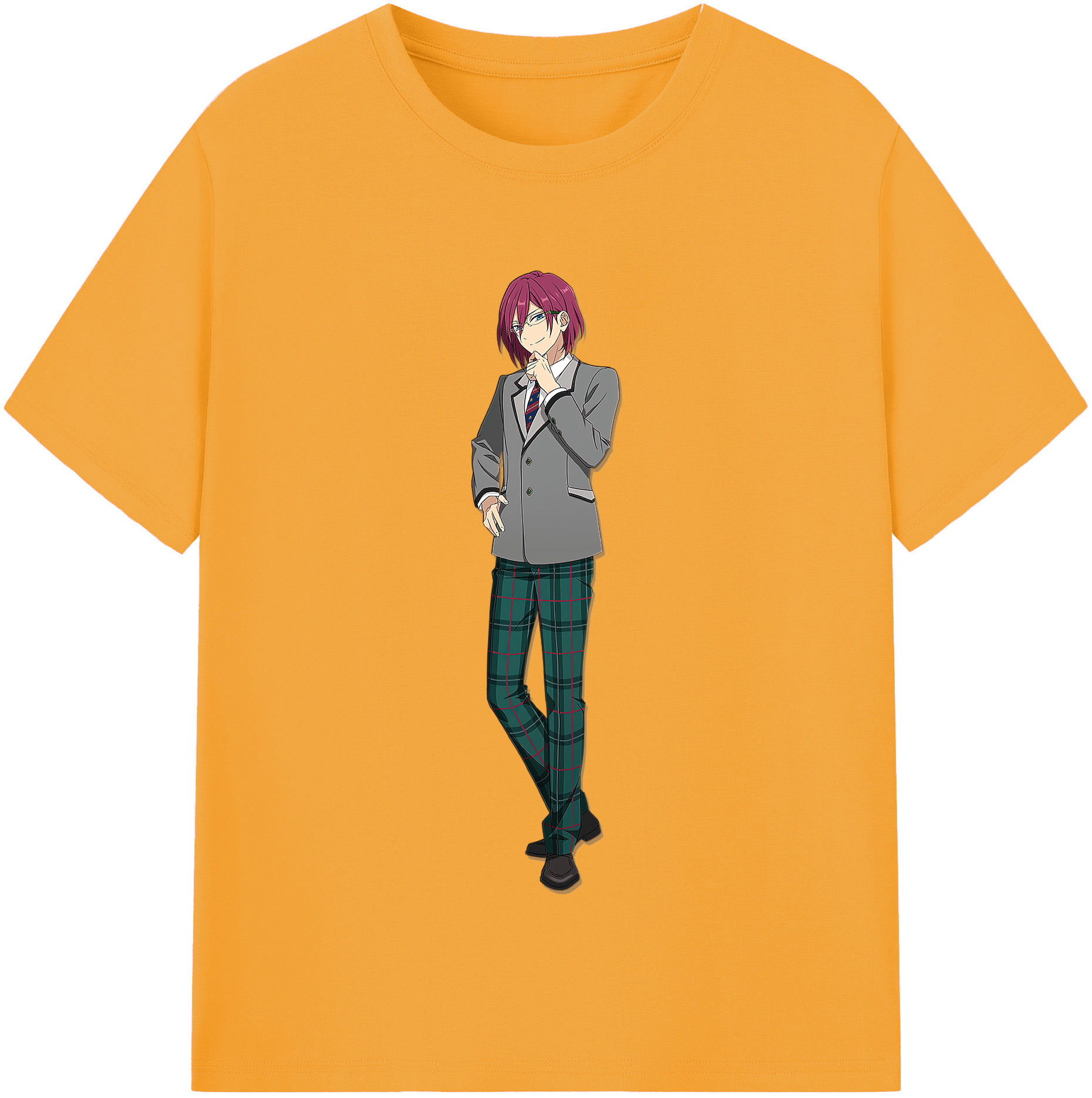 （画像用） あんさんぶるスターズ! Ensemble Stars レディースカジュアルプリントTシャツ（綿100％）