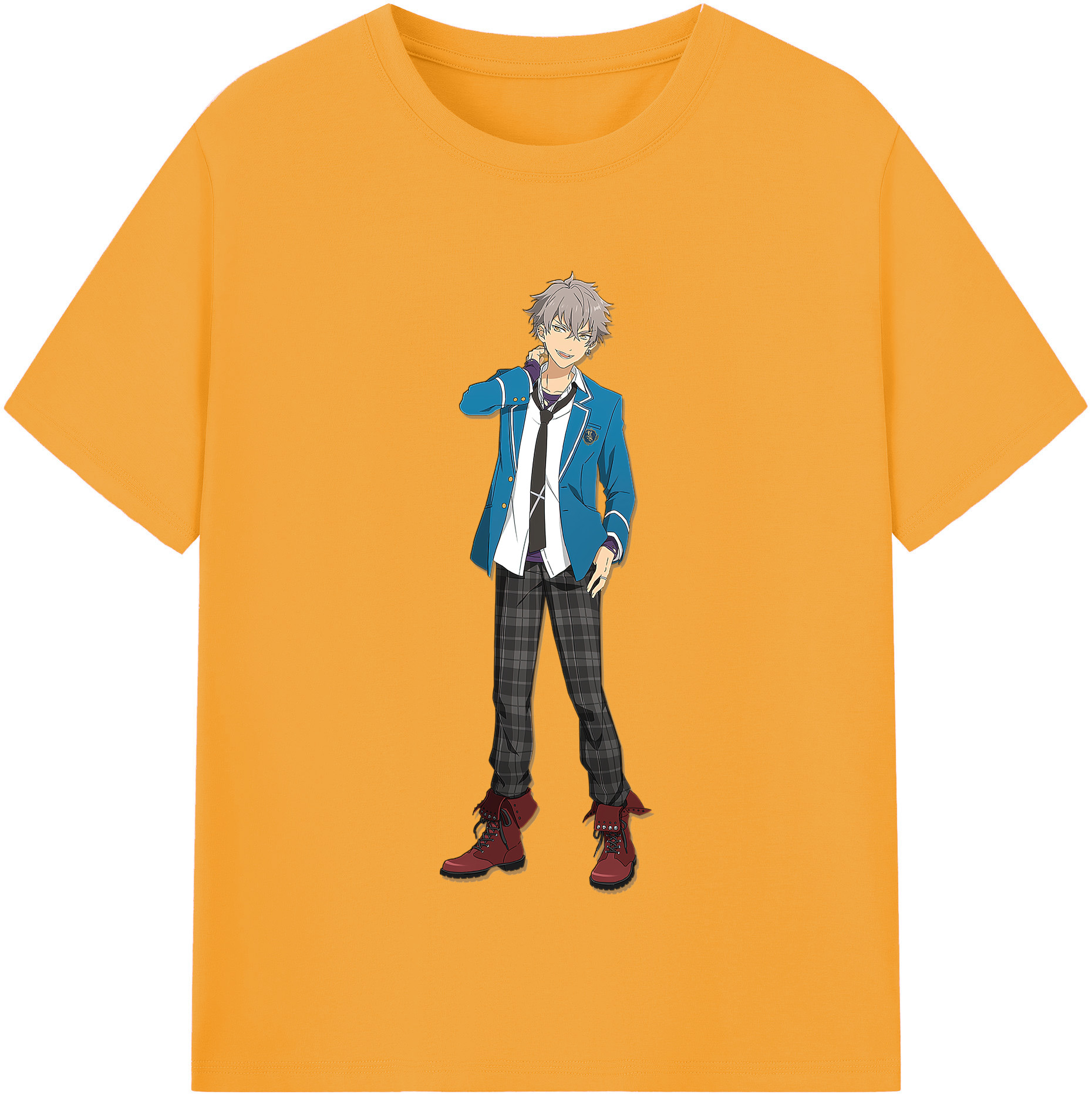 （画像用） あんさんぶるスターズ! Ensemble Stars レディースカジュアルプリントTシャツ（綿100％）