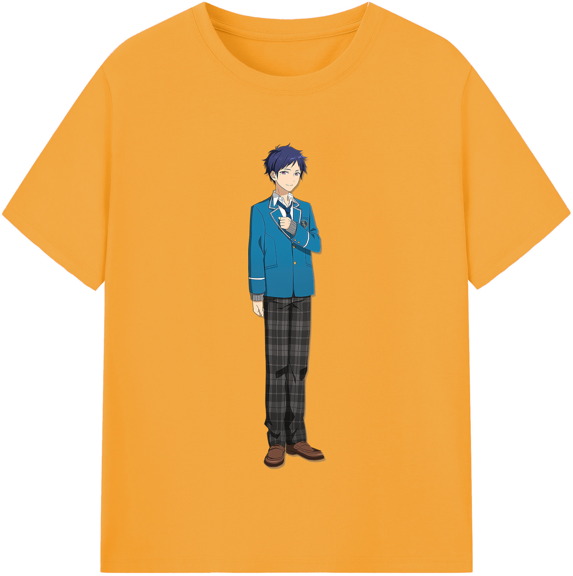 （画像用） あんさんぶるスターズ! Ensemble Stars レディースカジュアルプリントTシャツ（綿100％）