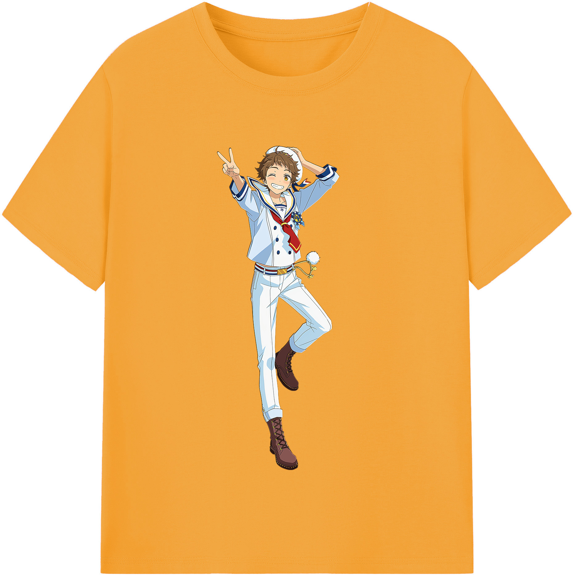 （画像用） あんさんぶるスターズ! Ensemble Stars レディースカジュアルプリントTシャツ（綿100％）