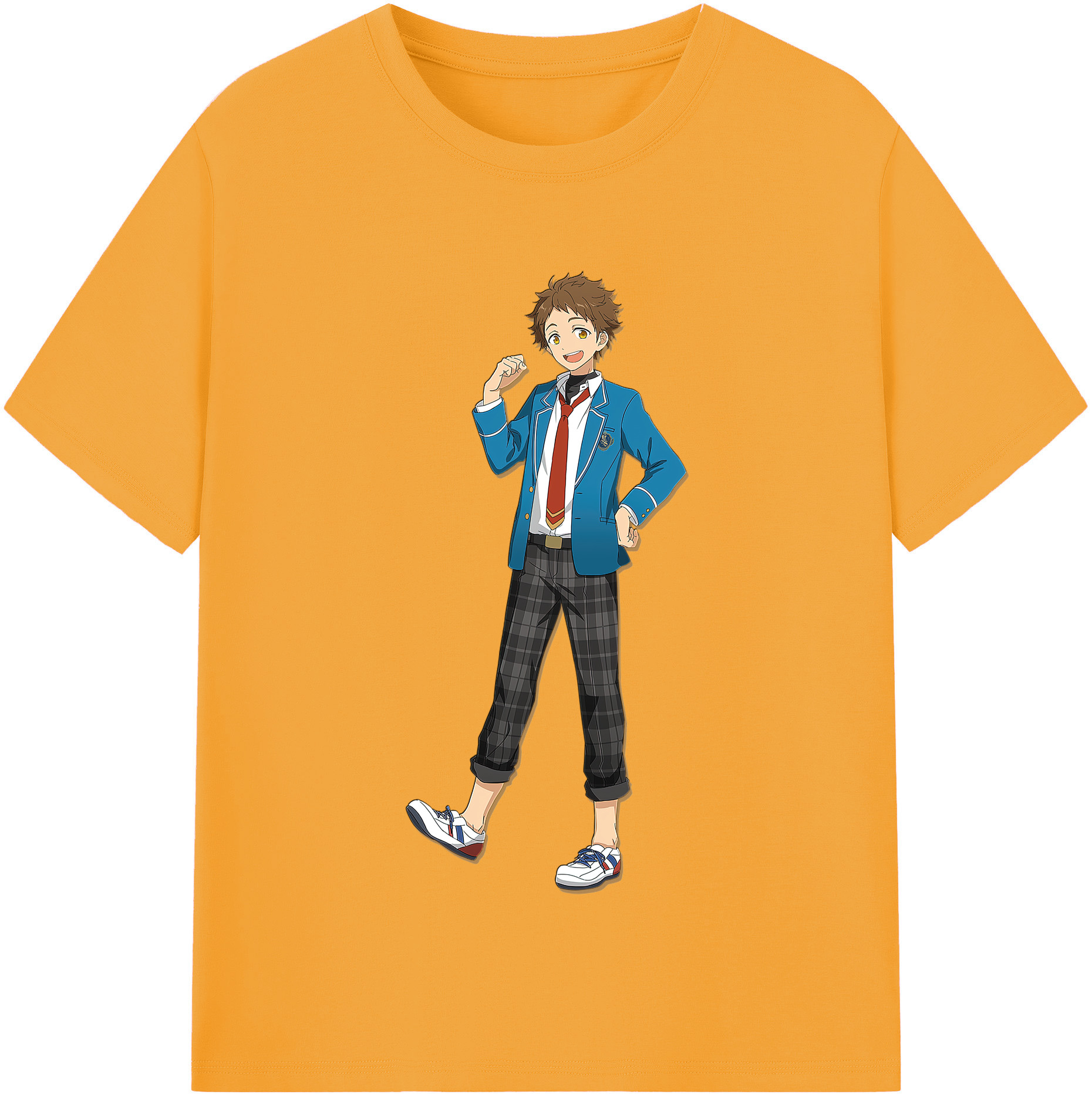 （画像用） あんさんぶるスターズ! Ensemble Stars レディースカジュアルプリントTシャツ（綿100％）