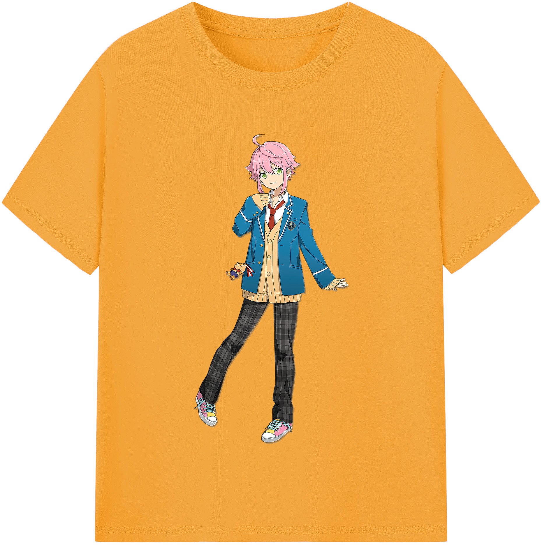（画像用） あんさんぶるスターズ! Ensemble Stars レディースカジュアルプリントTシャツ（綿100％）