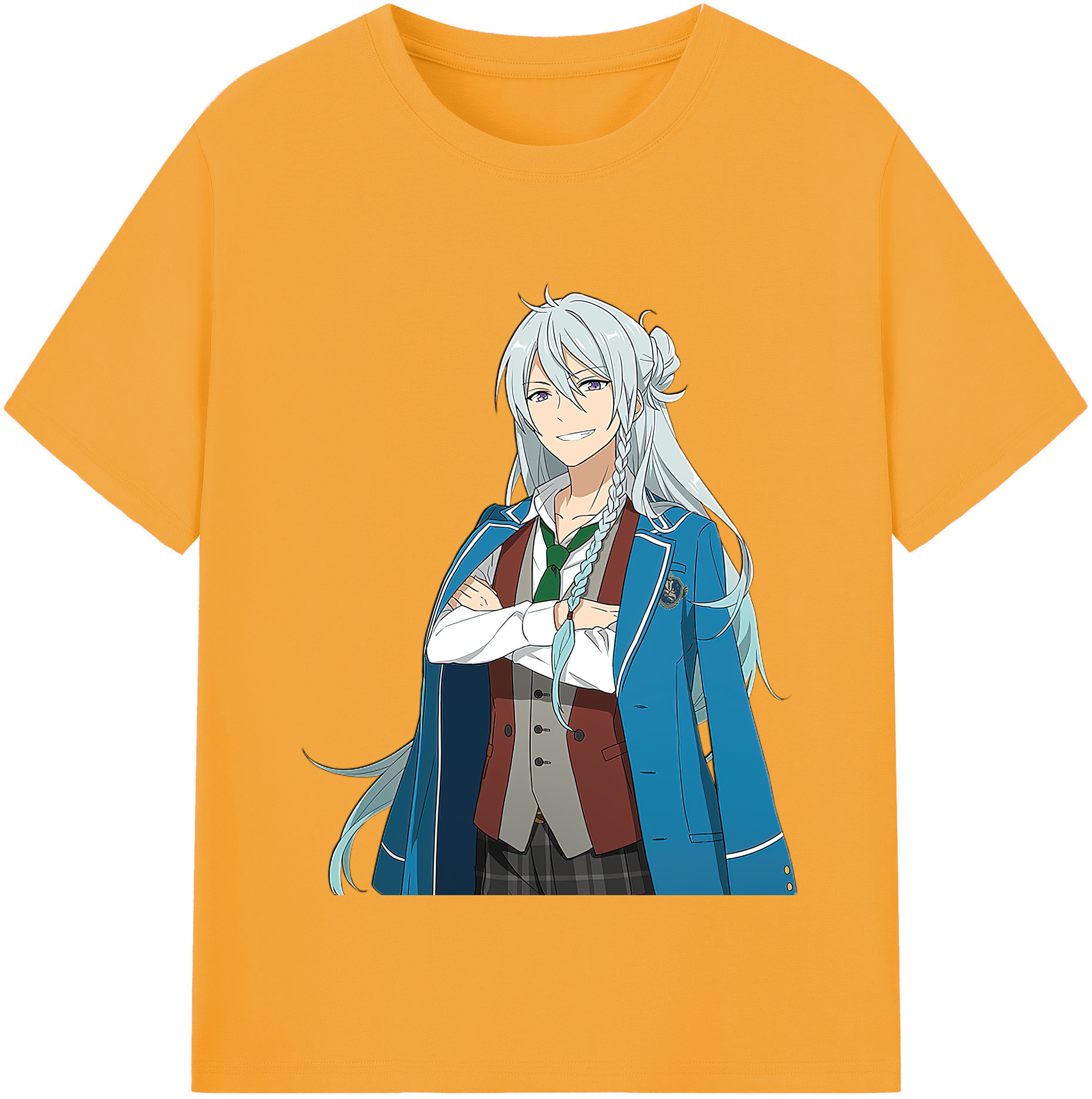 （画像用） あんさんぶるスターズ! Ensemble Stars レディースカジュアルプリントTシャツ（綿100％）