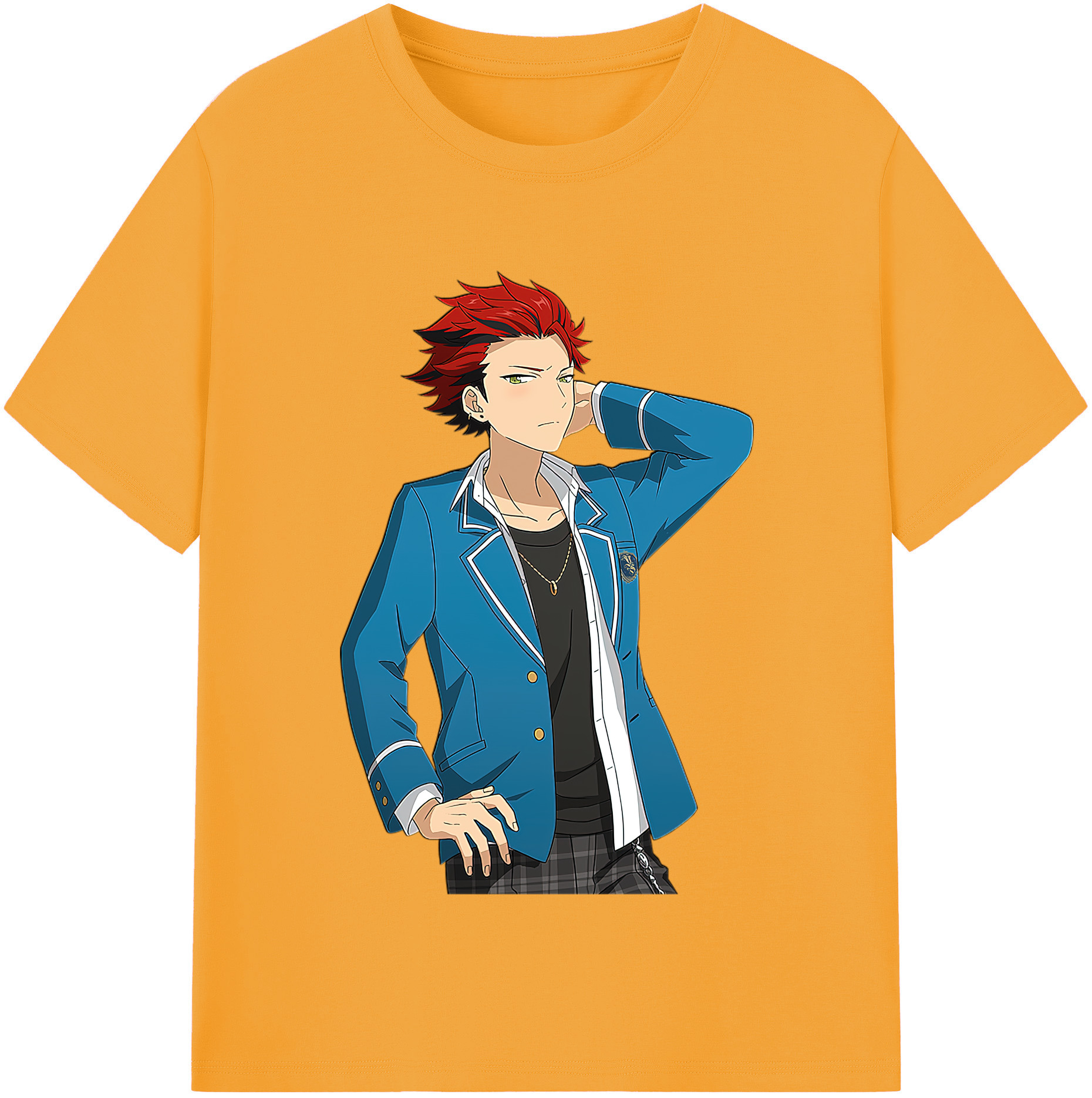 （画像用） あんさんぶるスターズ! Ensemble Stars レディースカジュアルプリントTシャツ（綿100％）