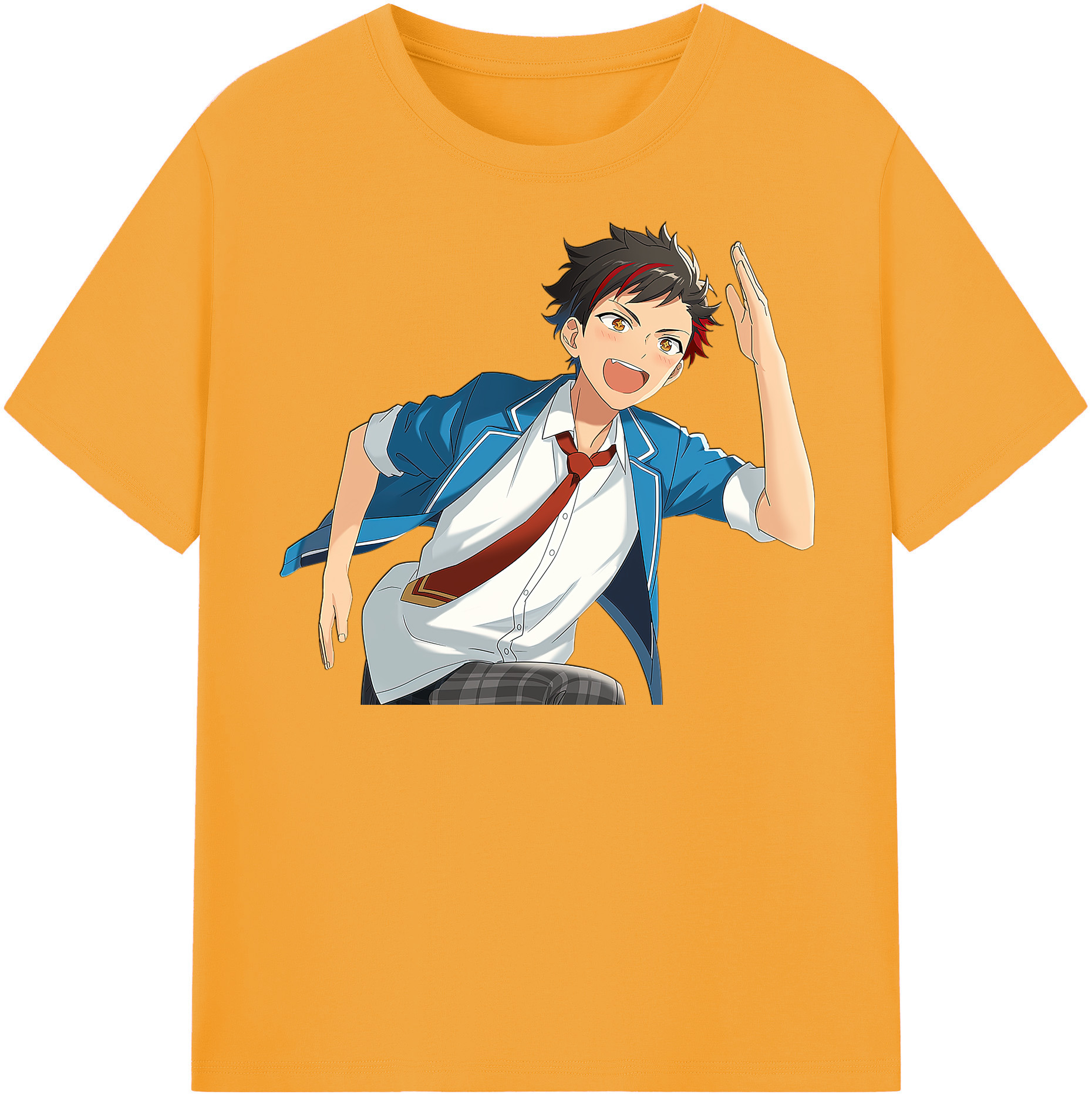 （画像用） あんさんぶるスターズ! Ensemble Stars レディースカジュアルプリントTシャツ（綿100％）
