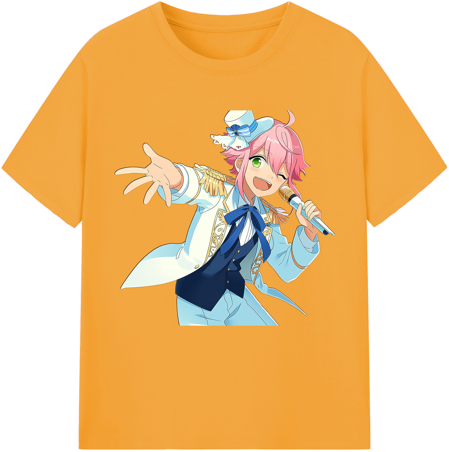 （画像用） あんさんぶるスターズ! Ensemble Stars レディースカジュアルプリントTシャツ（綿100％）