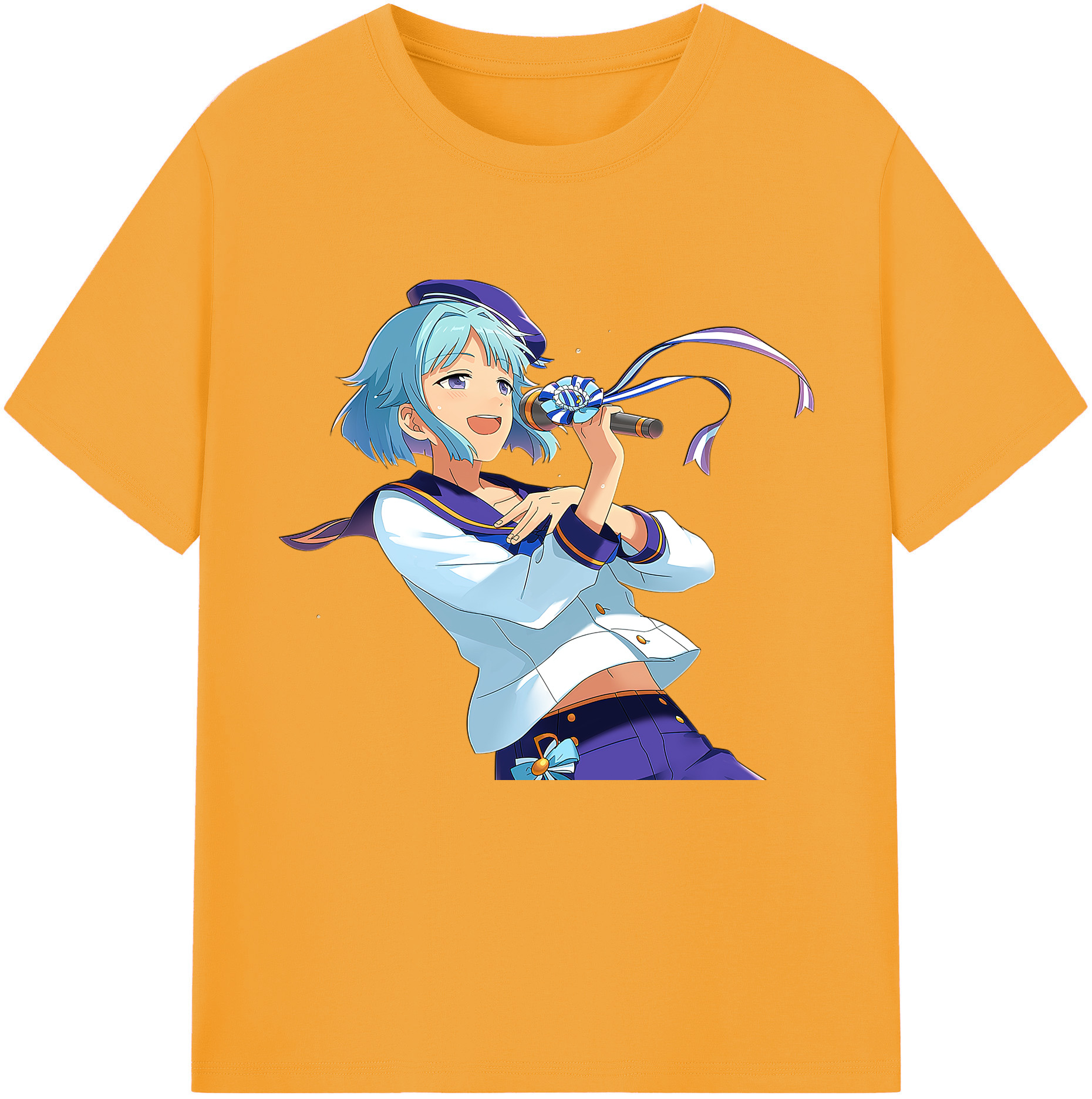 （画像用） あんさんぶるスターズ! Ensemble Stars レディースカジュアルプリントTシャツ（綿100％）