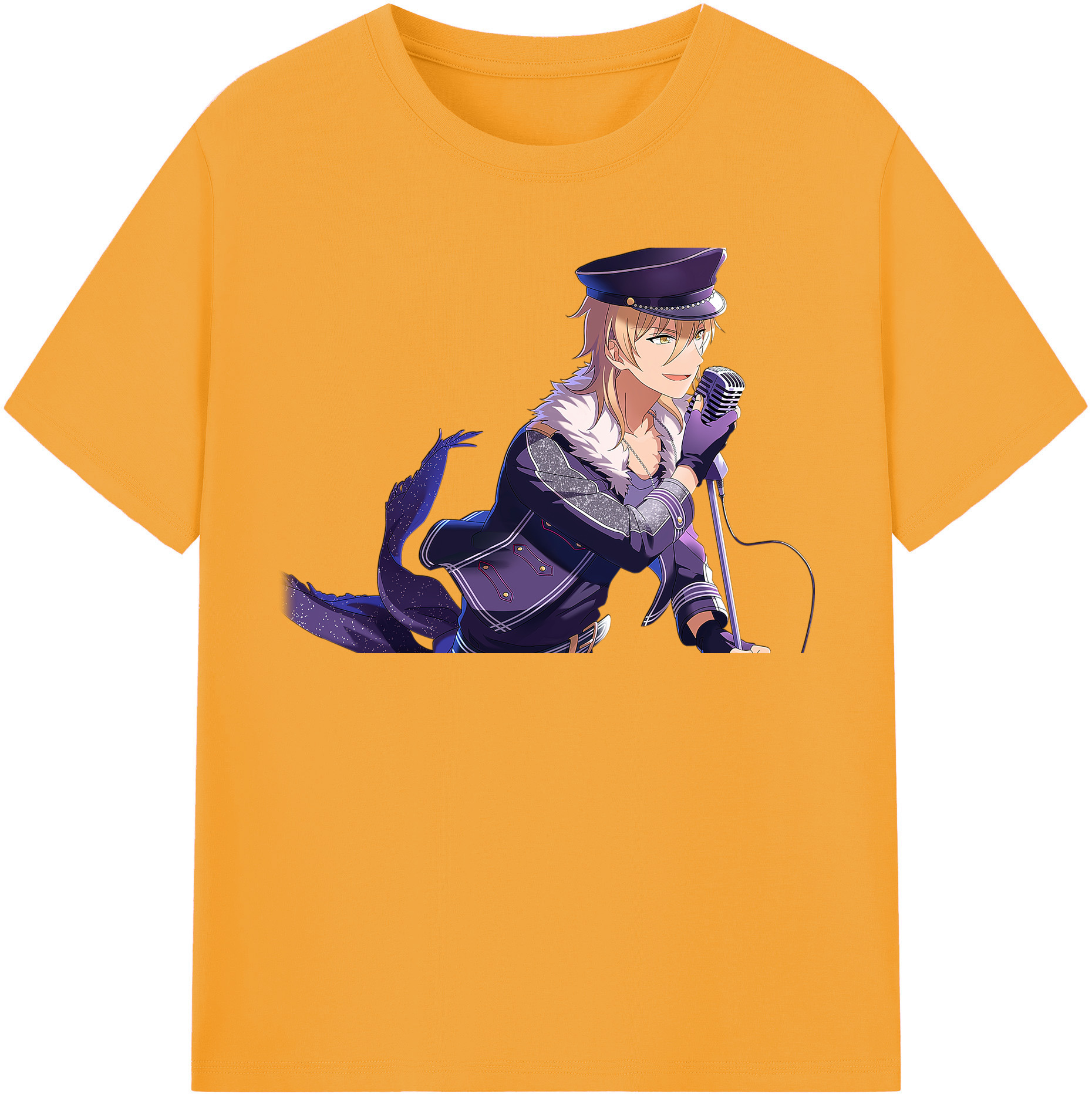 （画像用） あんさんぶるスターズ! Ensemble Stars レディースカジュアルプリントTシャツ（綿100％）