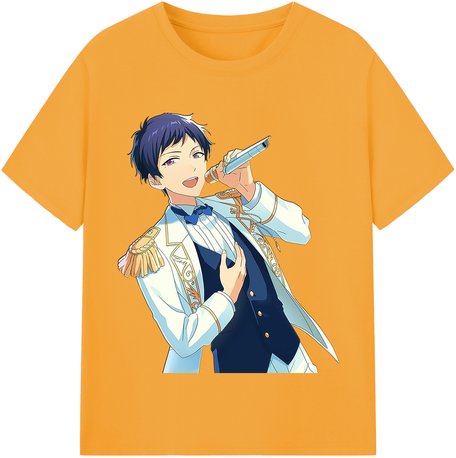 （画像用） あんさんぶるスターズ! Ensemble Stars レディースカジュアルプリントTシャツ（綿100％）