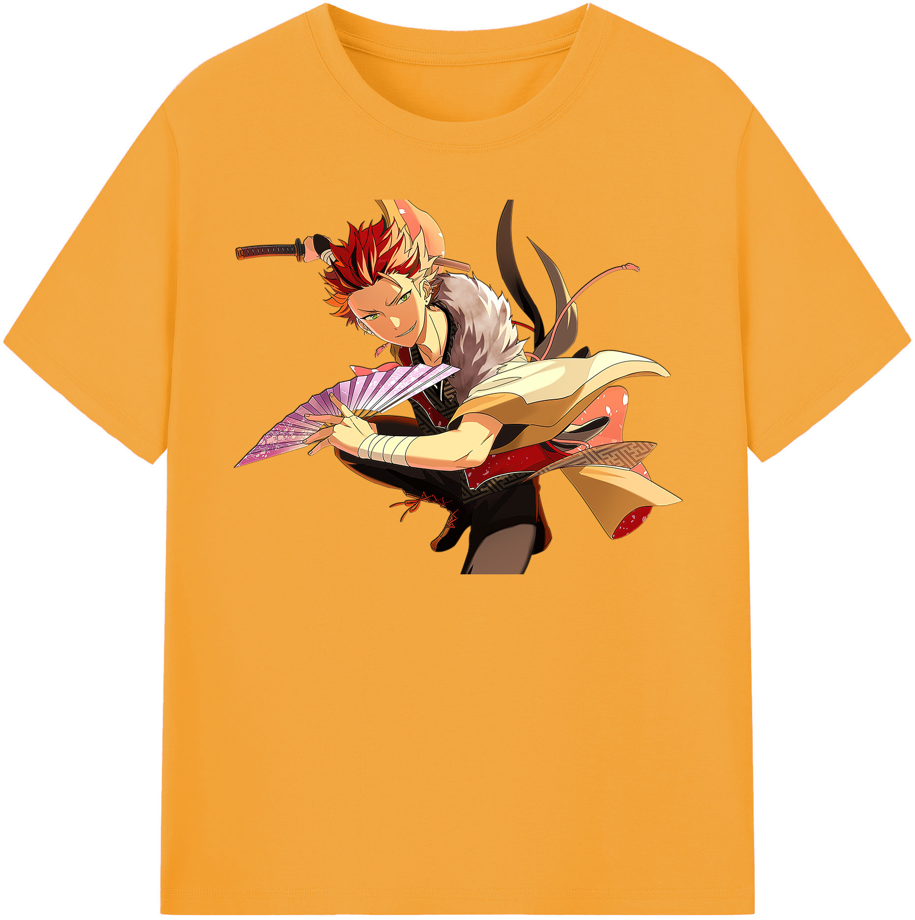（画像用） あんさんぶるスターズ! Ensemble Stars レディースカジュアルプリントTシャツ（綿100％）