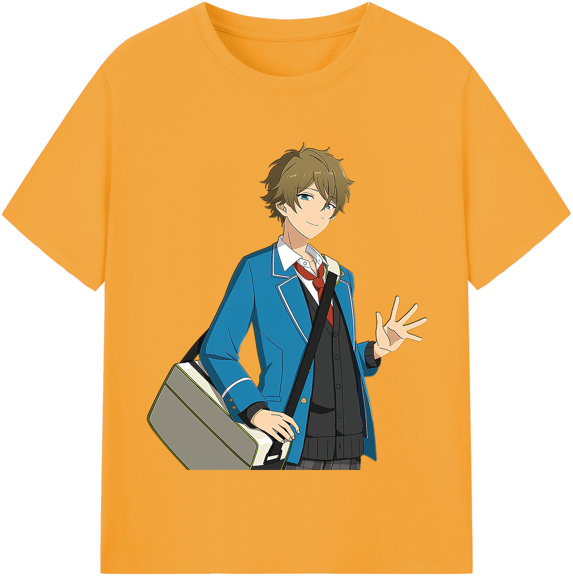 （画像用） あんさんぶるスターズ! Ensemble Stars レディースカジュアルプリントTシャツ（綿100％）