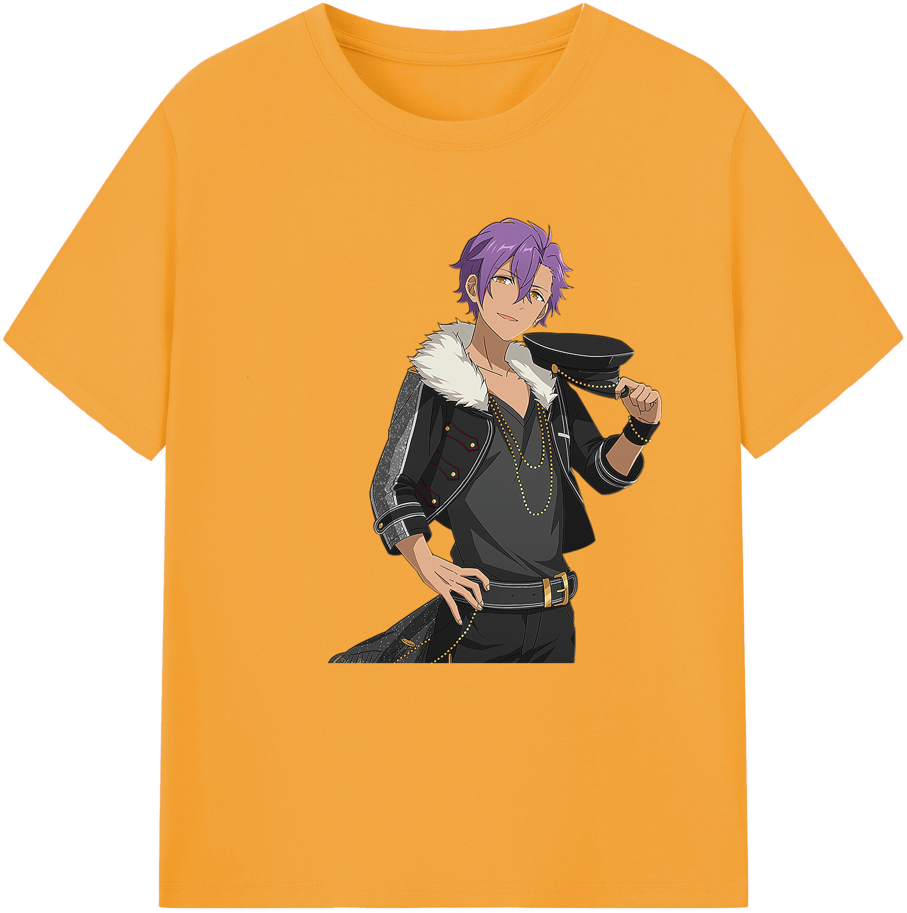 （画像用） あんさんぶるスターズ! Ensemble Stars レディースカジュアルプリントTシャツ（綿100％）
