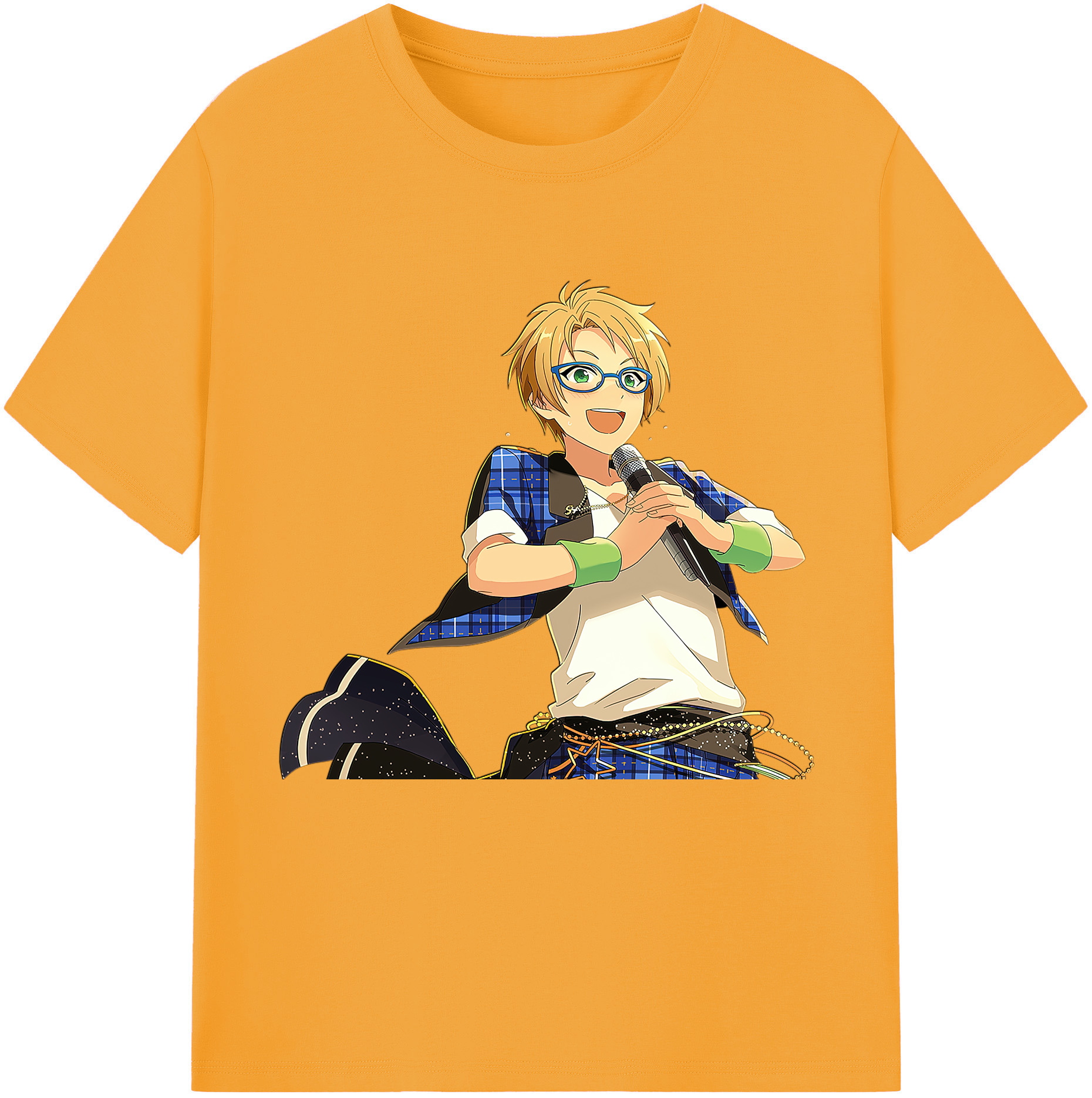 （画像用） あんさんぶるスターズ! Ensemble Stars レディースカジュアルプリントTシャツ（綿100％）
