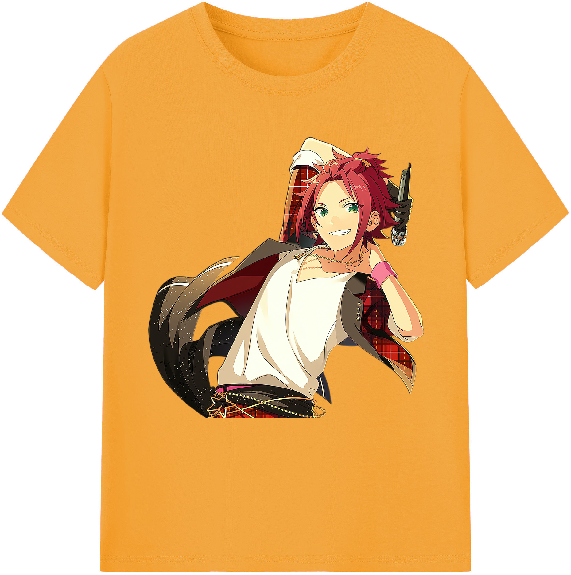 （画像用） あんさんぶるスターズ! Ensemble Stars レディースカジュアルプリントTシャツ（綿100％）
