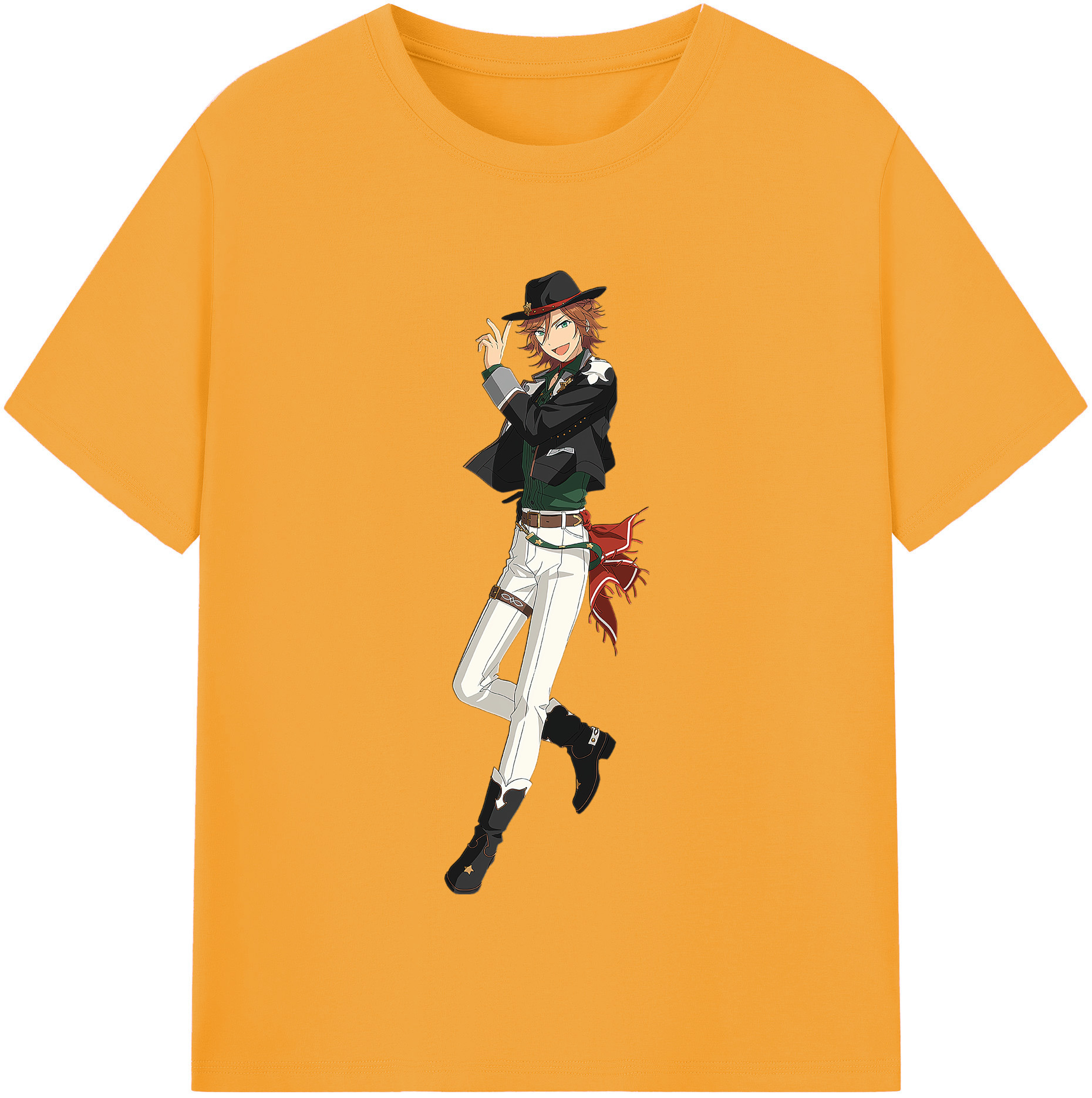 （画像用） あんさんぶるスターズ! Ensemble Stars レディースカジュアルプリントTシャツ（綿100％）