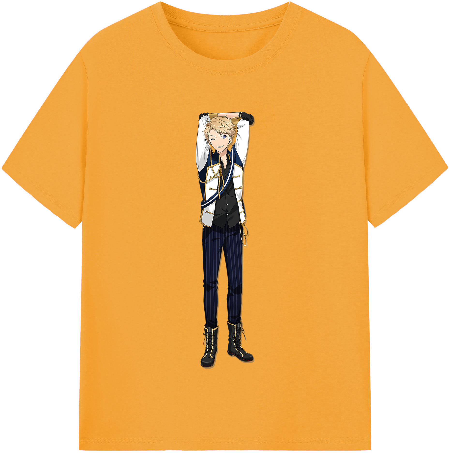 （画像用） あんさんぶるスターズ! Ensemble Stars レディースカジュアルプリントTシャツ（綿100％）