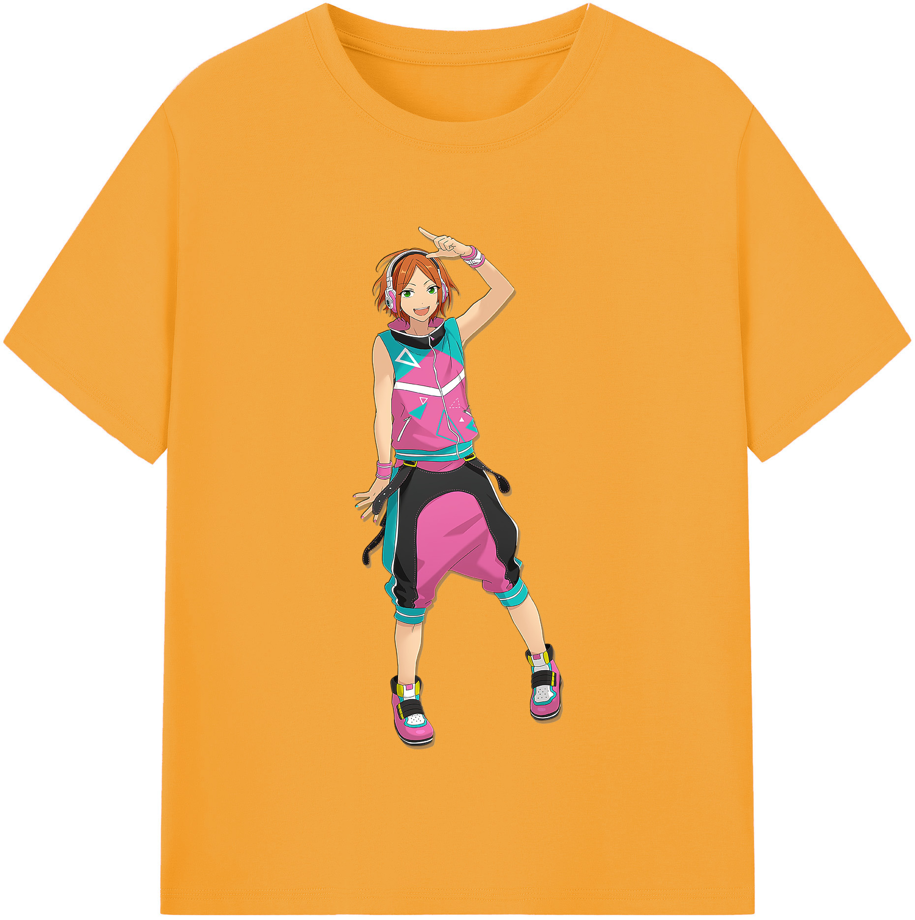 （画像用） あんさんぶるスターズ! Ensemble Stars レディースカジュアルプリントTシャツ（綿100％）